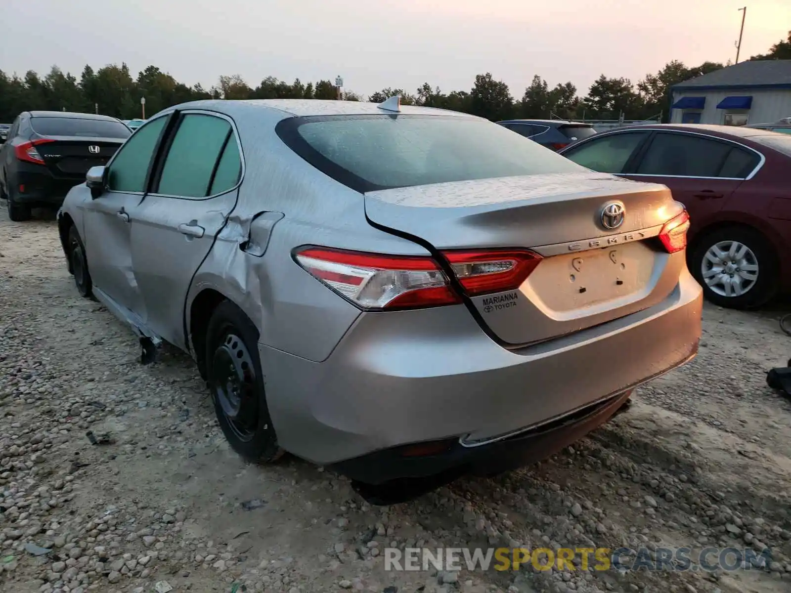 3 Photograph of a damaged car 4T1B11HK9KU848483 TOYOTA CAMRY 2019