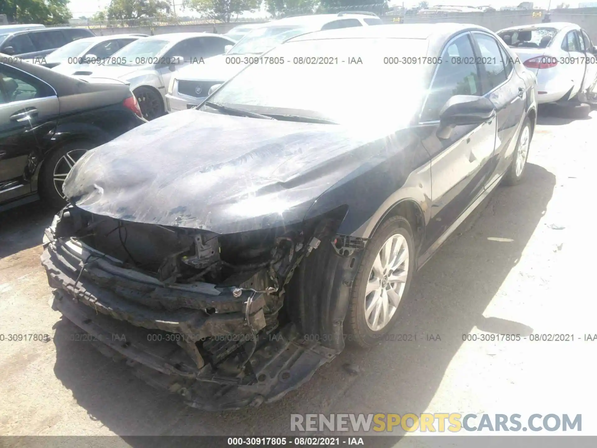 2 Photograph of a damaged car 4T1B11HK9KU848998 TOYOTA CAMRY 2019