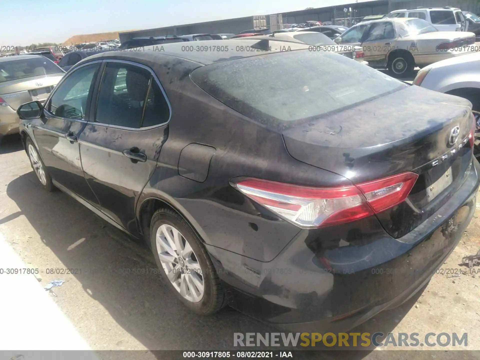 3 Photograph of a damaged car 4T1B11HK9KU848998 TOYOTA CAMRY 2019