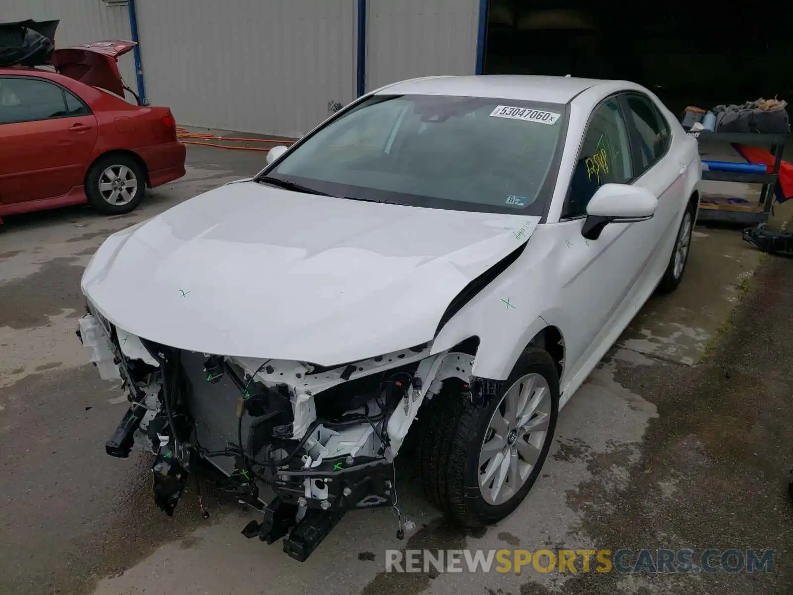 2 Photograph of a damaged car 4T1B11HK9KU849245 TOYOTA CAMRY 2019