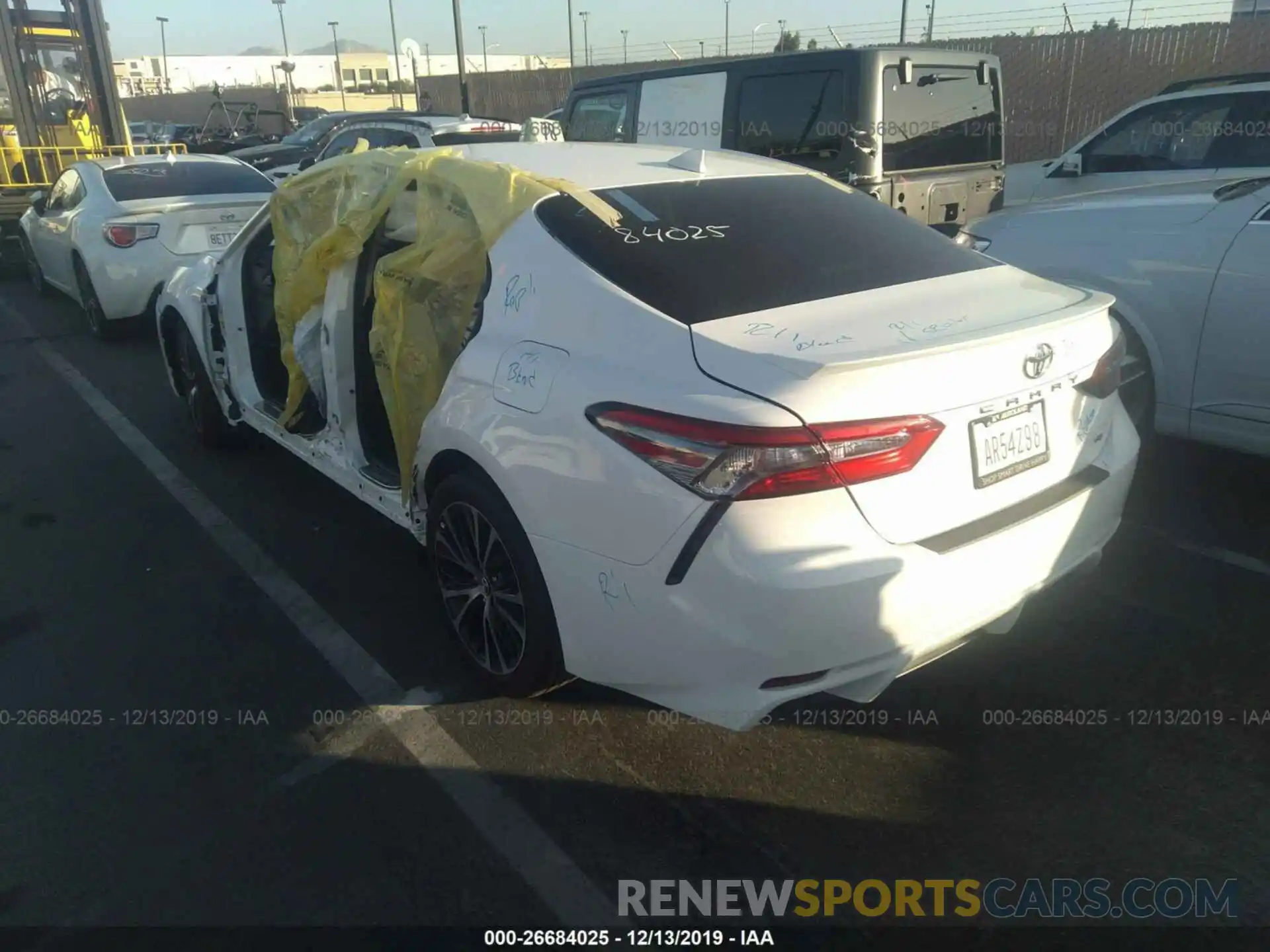 3 Photograph of a damaged car 4T1B11HK9KU849889 TOYOTA CAMRY 2019