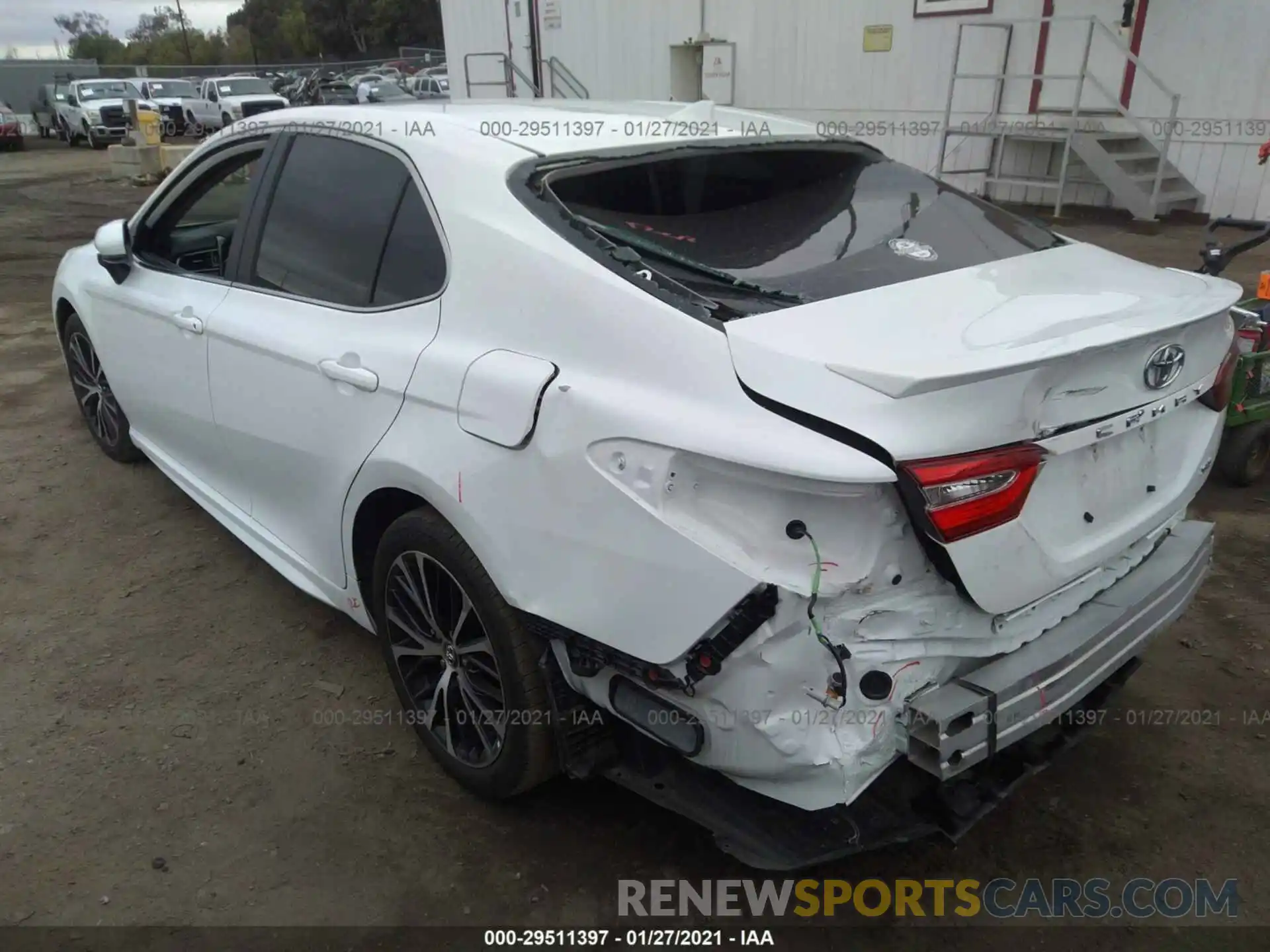 3 Photograph of a damaged car 4T1B11HK9KU850587 TOYOTA CAMRY 2019