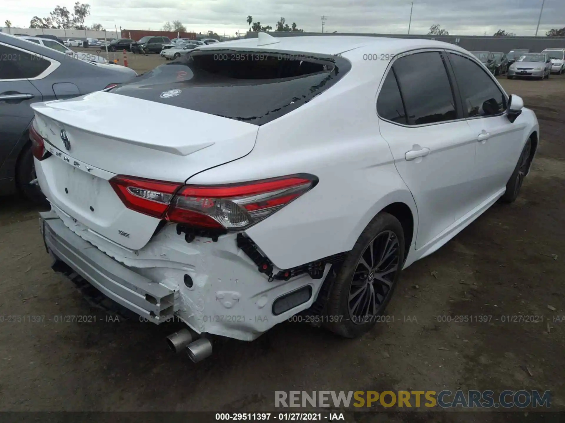 4 Photograph of a damaged car 4T1B11HK9KU850587 TOYOTA CAMRY 2019