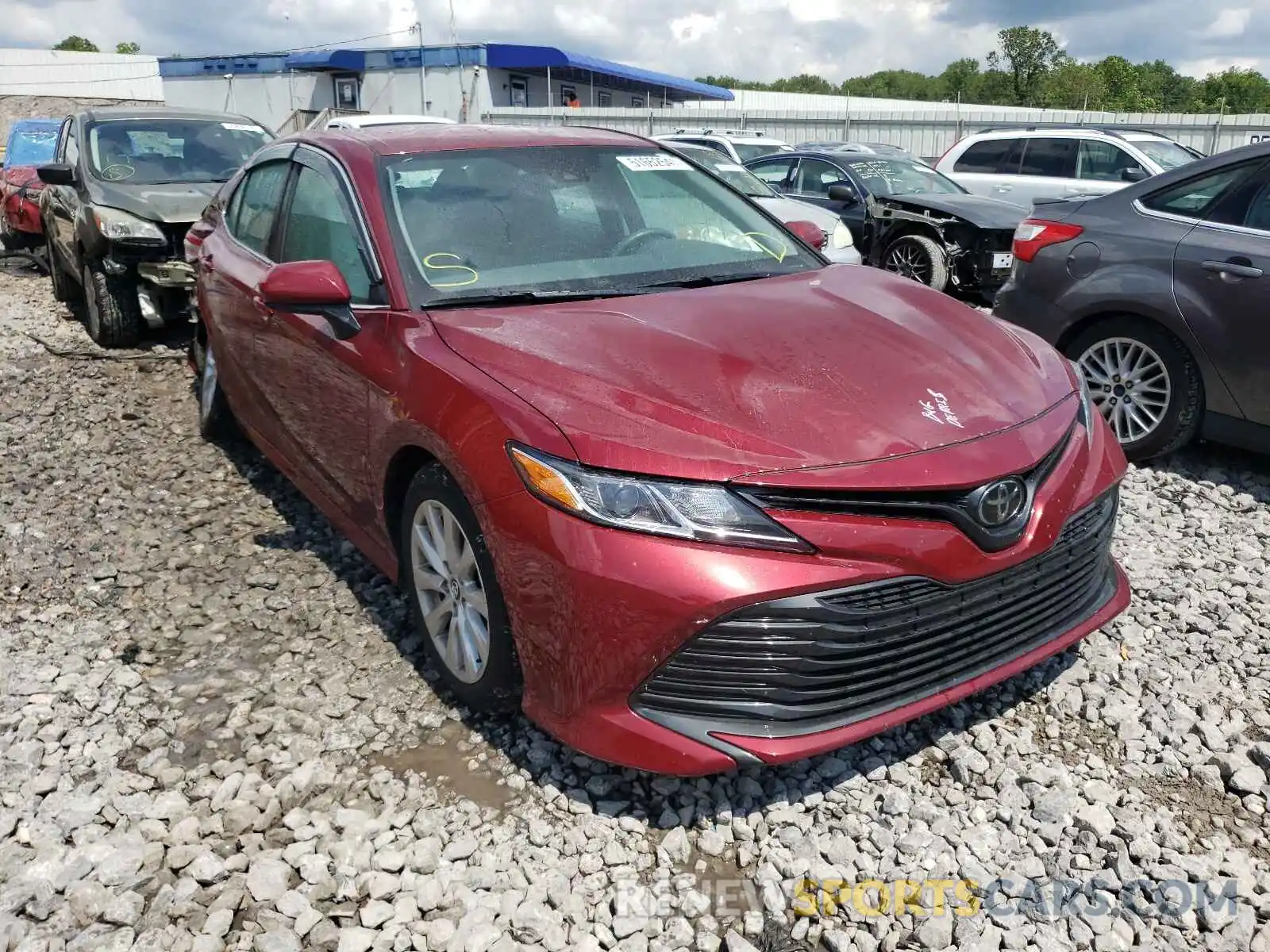 1 Photograph of a damaged car 4T1B11HK9KU852467 TOYOTA CAMRY 2019