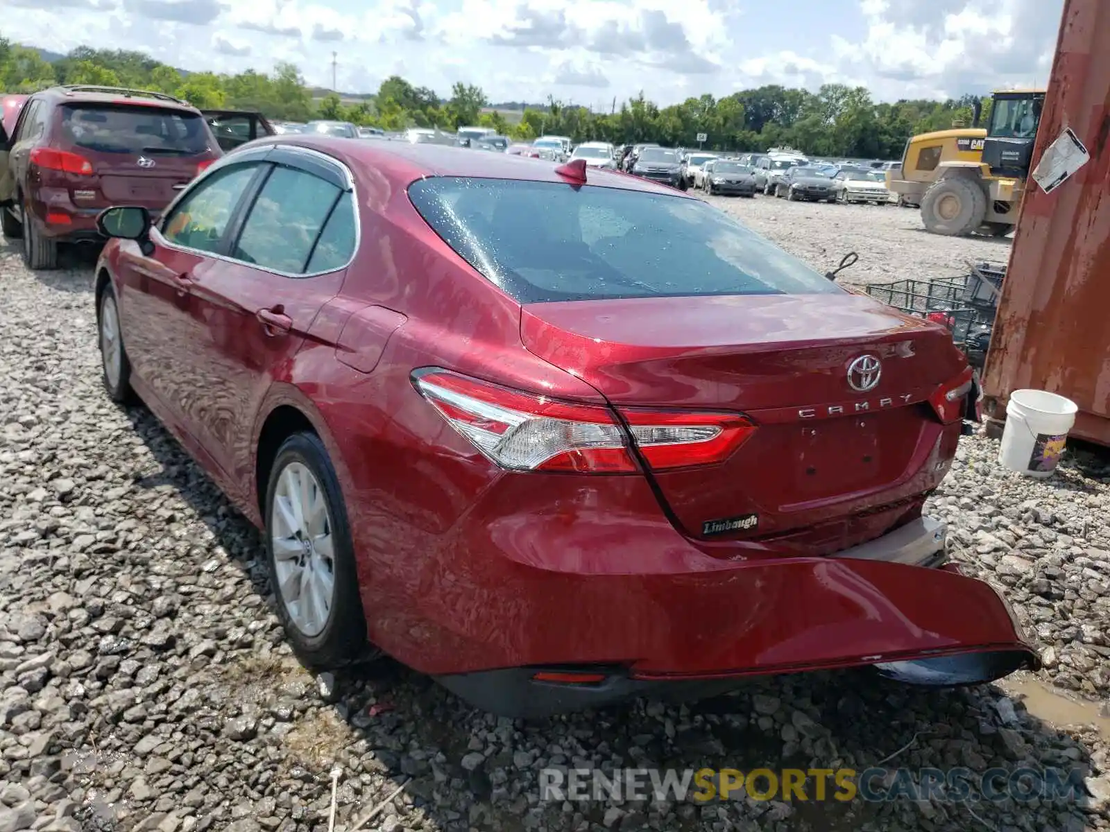 3 Photograph of a damaged car 4T1B11HK9KU852467 TOYOTA CAMRY 2019