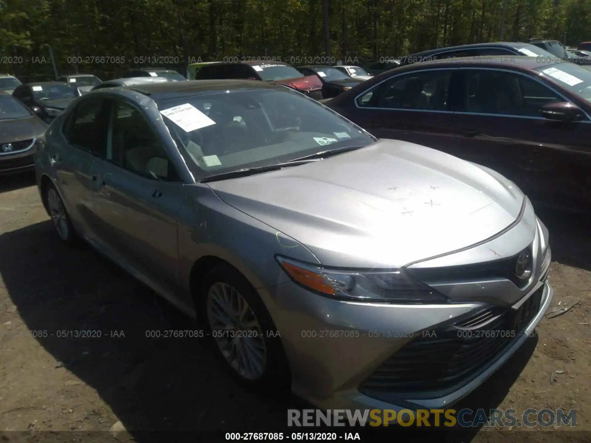 1 Photograph of a damaged car 4T1B11HK9KU852677 TOYOTA CAMRY 2019