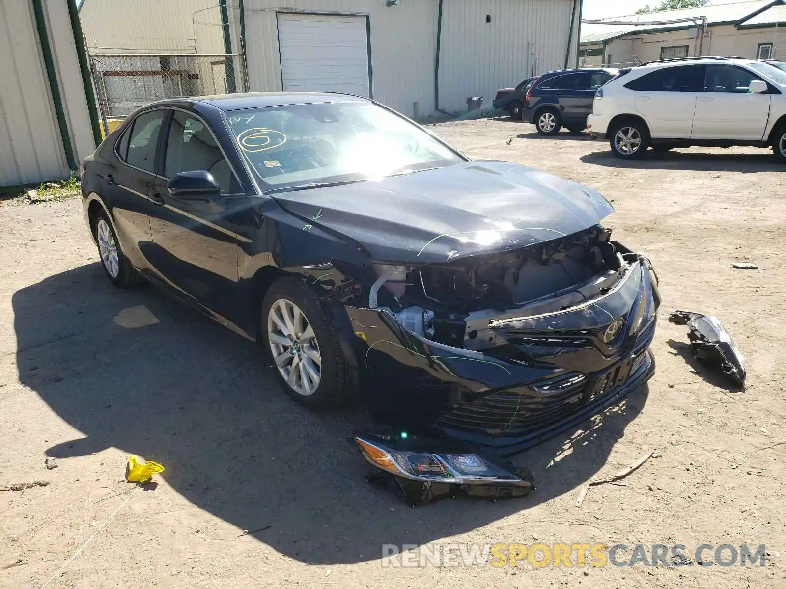 1 Photograph of a damaged car 4T1B11HK9KU852775 TOYOTA CAMRY 2019