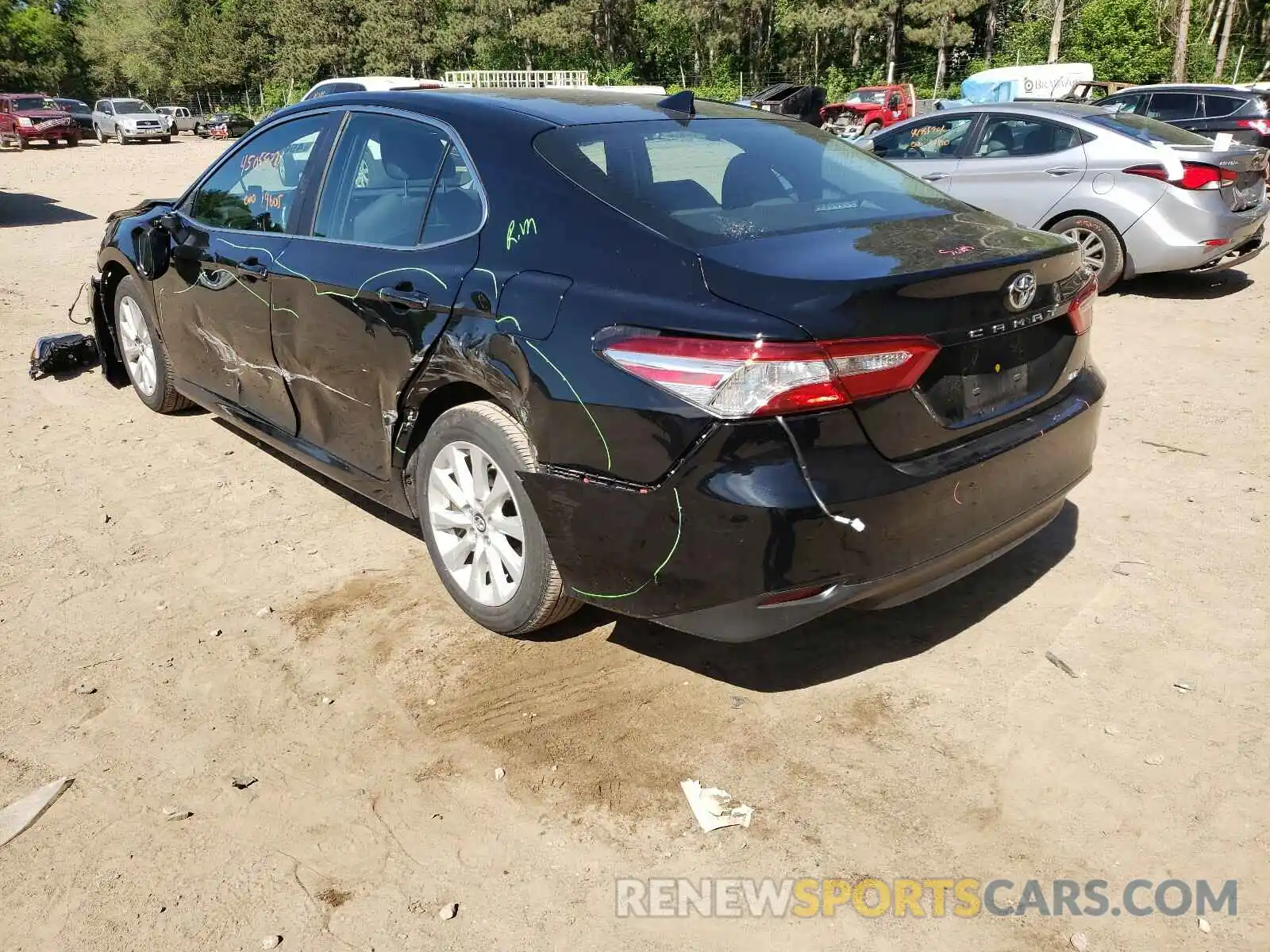 3 Photograph of a damaged car 4T1B11HK9KU852775 TOYOTA CAMRY 2019