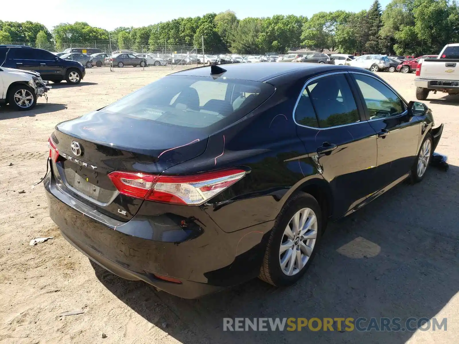 4 Photograph of a damaged car 4T1B11HK9KU852775 TOYOTA CAMRY 2019