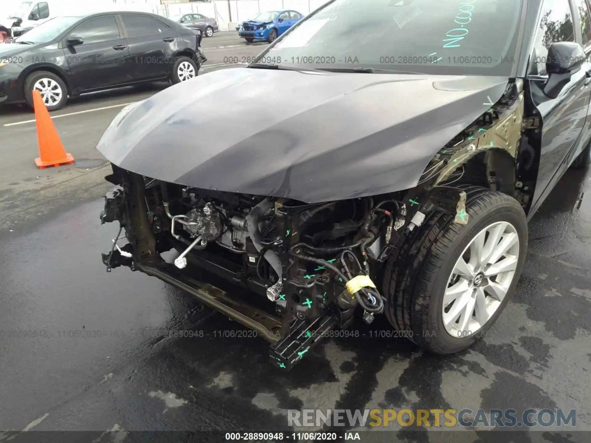 6 Photograph of a damaged car 4T1B11HK9KU853764 TOYOTA CAMRY 2019