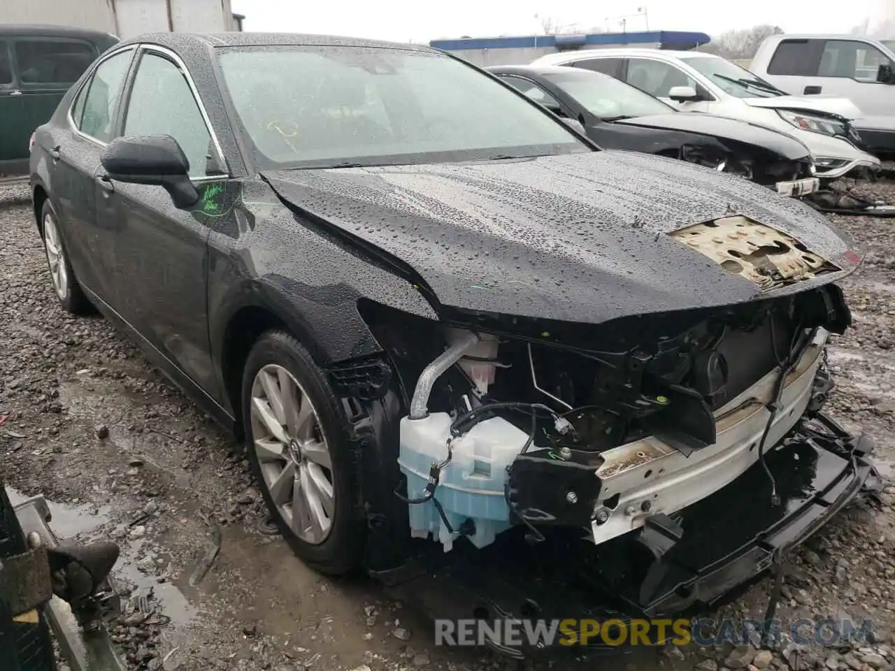 1 Photograph of a damaged car 4T1B11HK9KU854493 TOYOTA CAMRY 2019