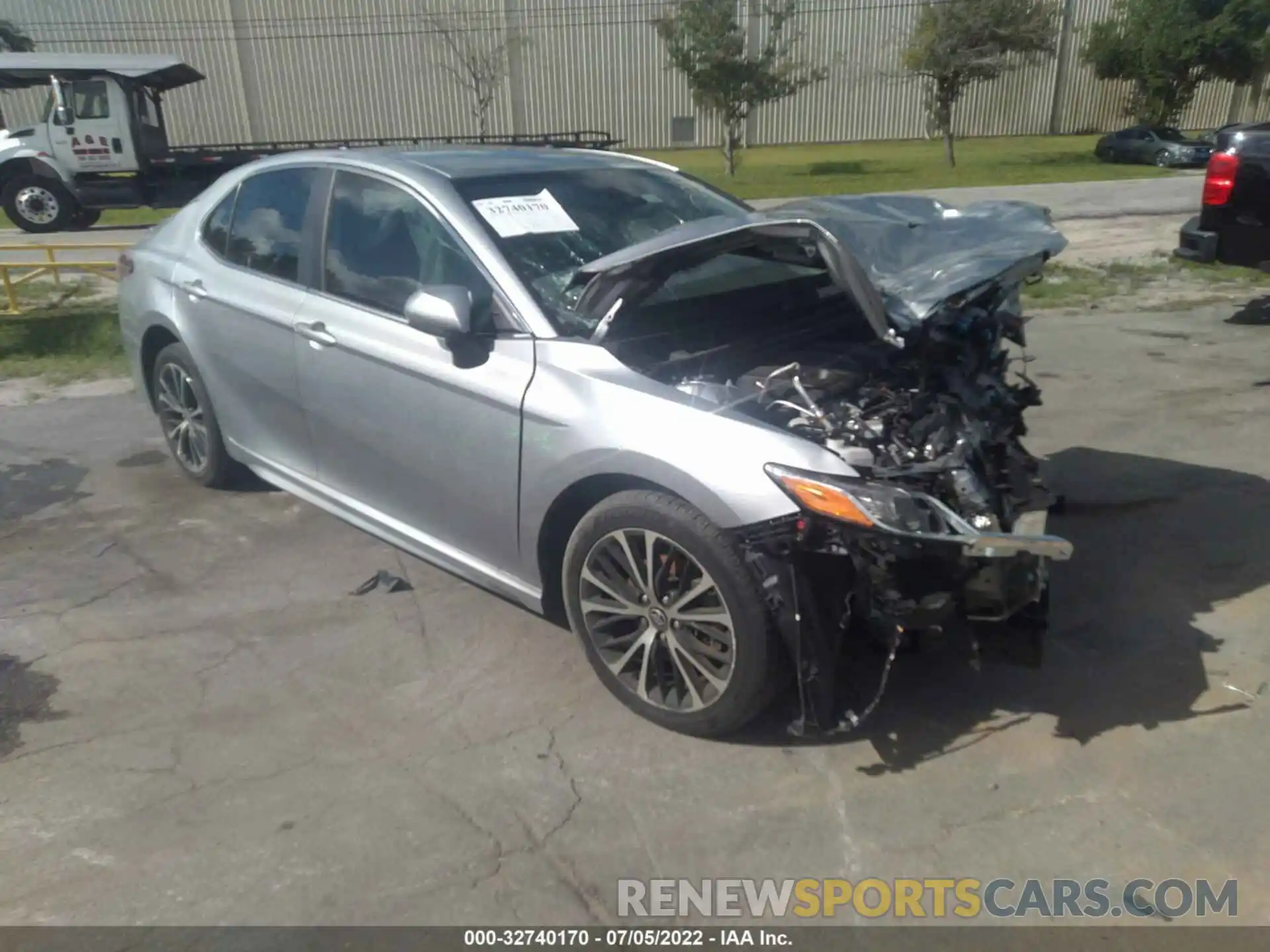 1 Photograph of a damaged car 4T1B11HK9KU855269 TOYOTA CAMRY 2019