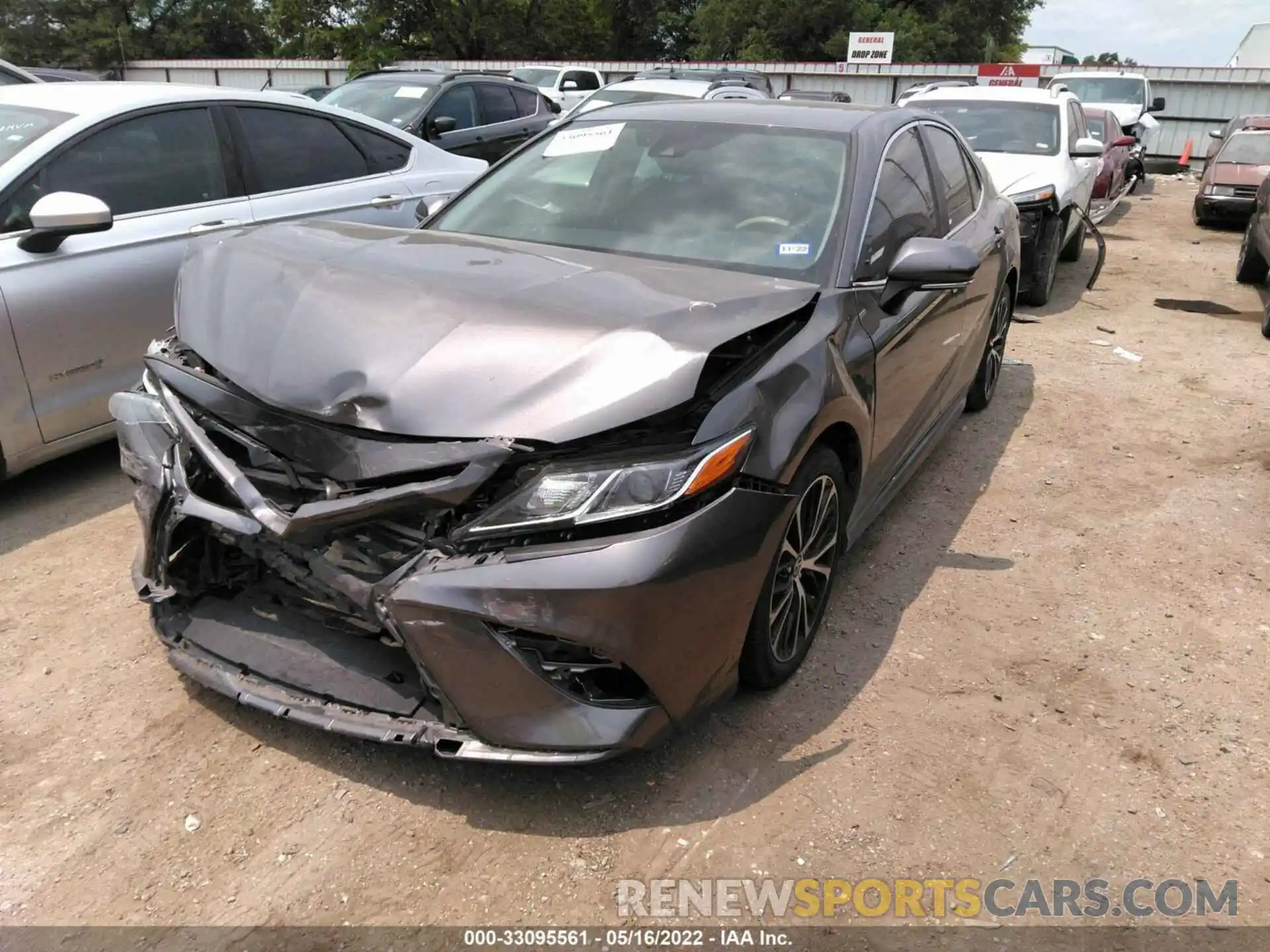 2 Photograph of a damaged car 4T1B11HK9KU855997 TOYOTA CAMRY 2019