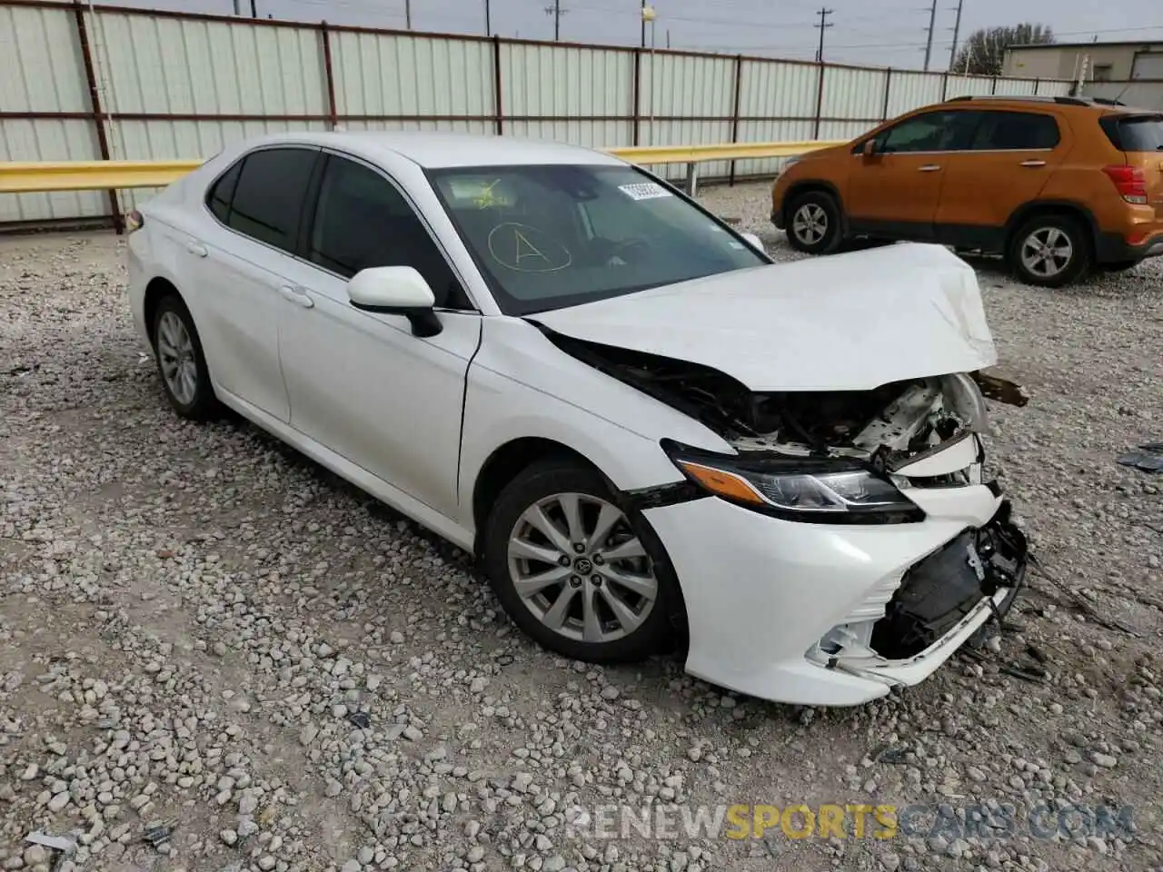 1 Photograph of a damaged car 4T1B11HK9KU856339 TOYOTA CAMRY 2019