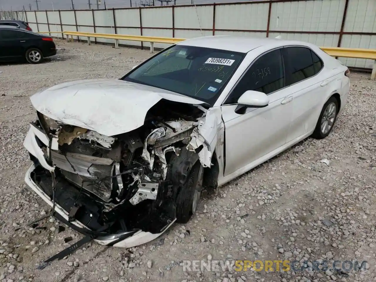 2 Photograph of a damaged car 4T1B11HK9KU856339 TOYOTA CAMRY 2019