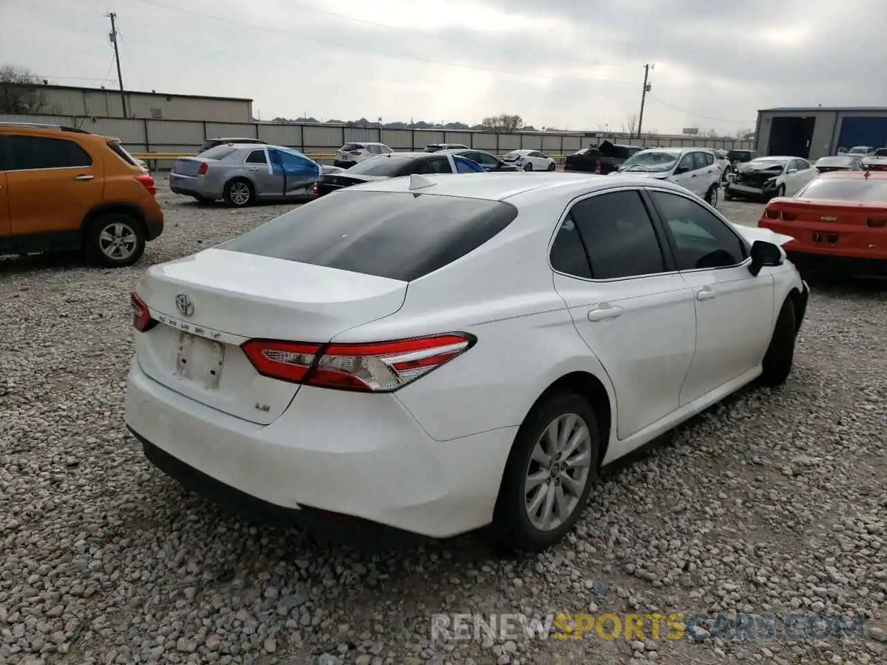 4 Photograph of a damaged car 4T1B11HK9KU856339 TOYOTA CAMRY 2019