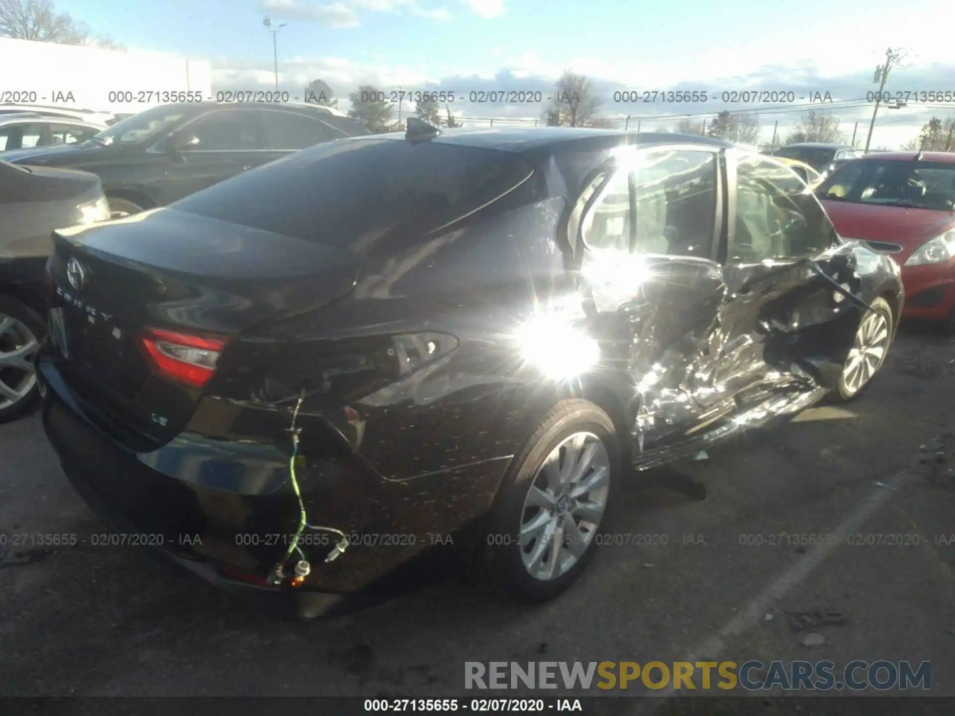 6 Photograph of a damaged car 4T1B11HKXKU****** TOYOTA CAMRY 2019