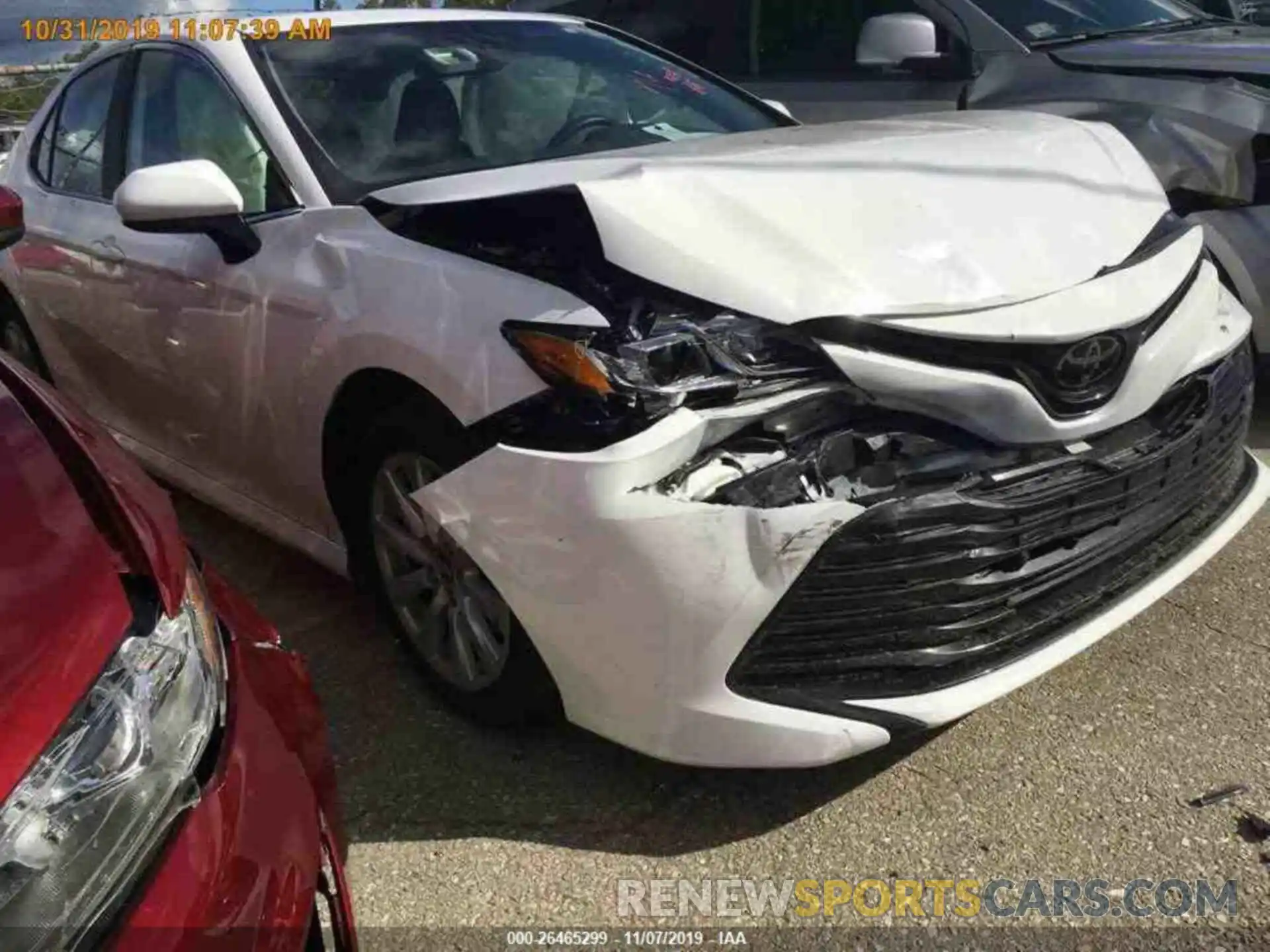 12 Photograph of a damaged car 4T1B11HKXKU159827 TOYOTA CAMRY 2019