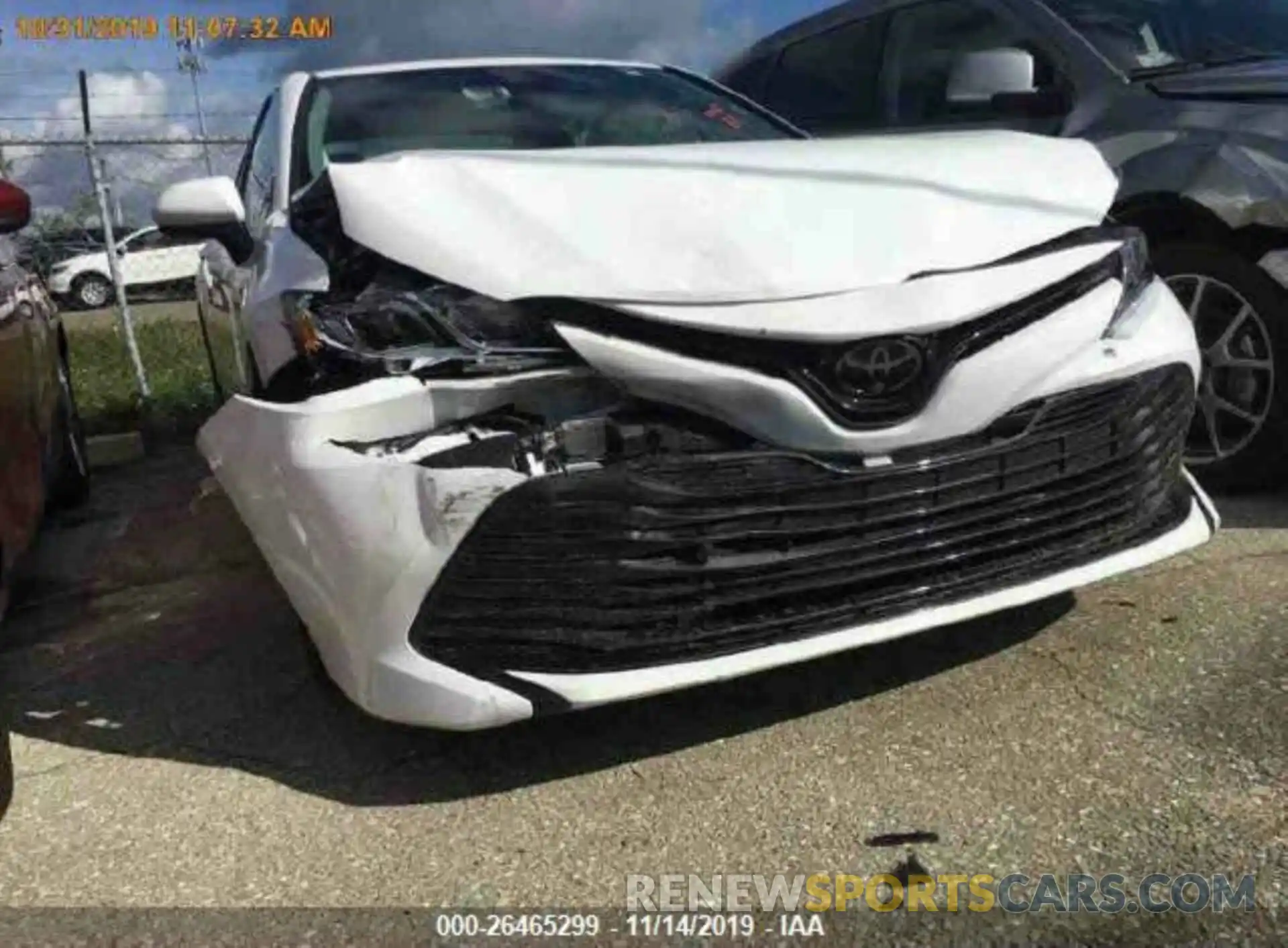 6 Photograph of a damaged car 4T1B11HKXKU159827 TOYOTA CAMRY 2019