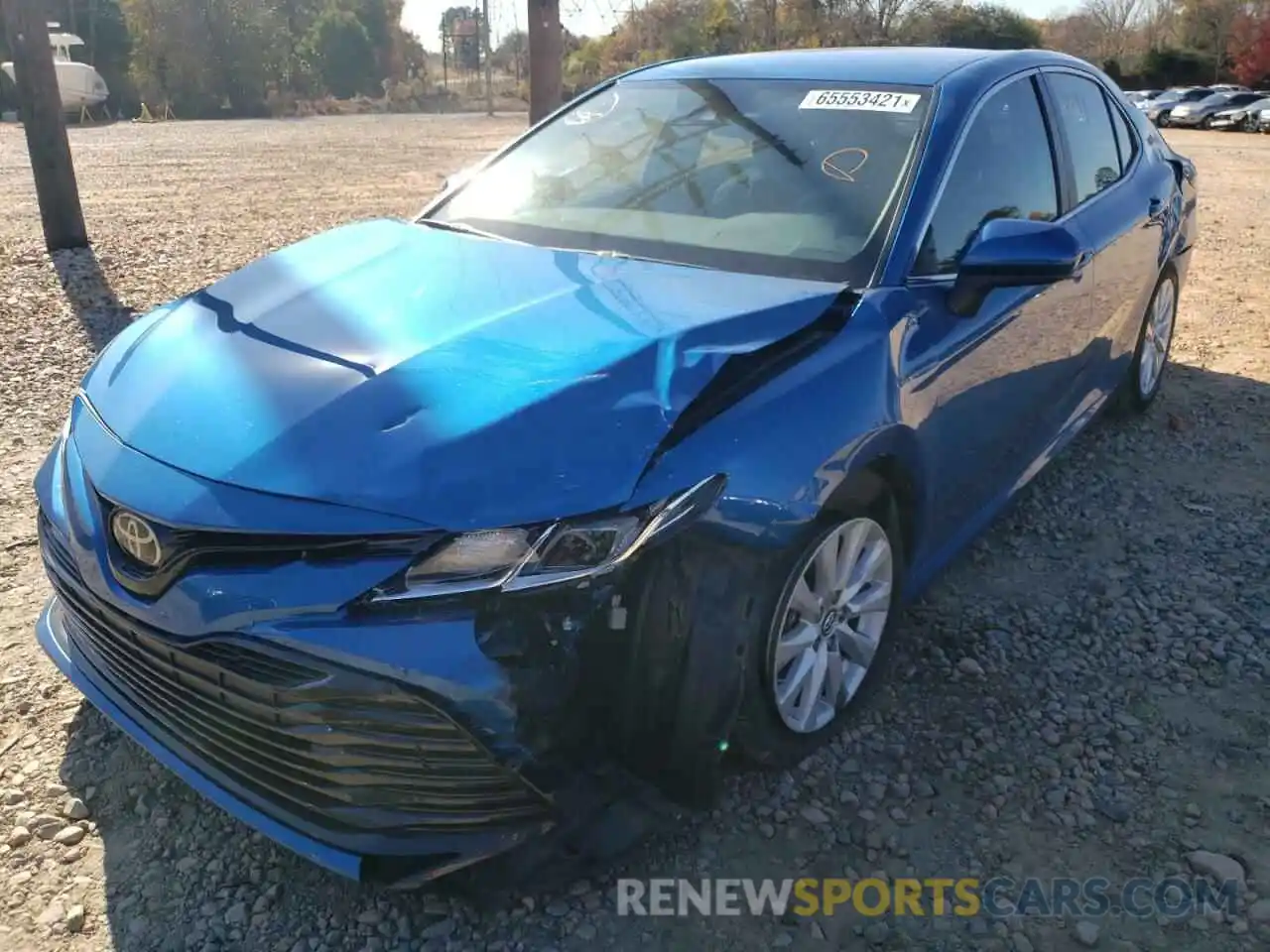 2 Photograph of a damaged car 4T1B11HKXKU160072 TOYOTA CAMRY 2019