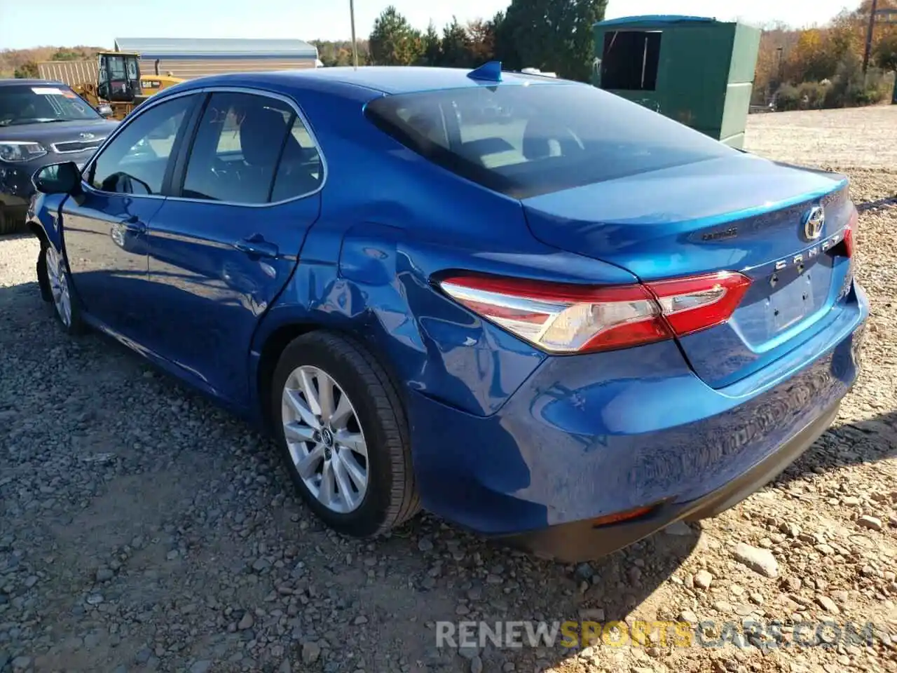 3 Photograph of a damaged car 4T1B11HKXKU160072 TOYOTA CAMRY 2019