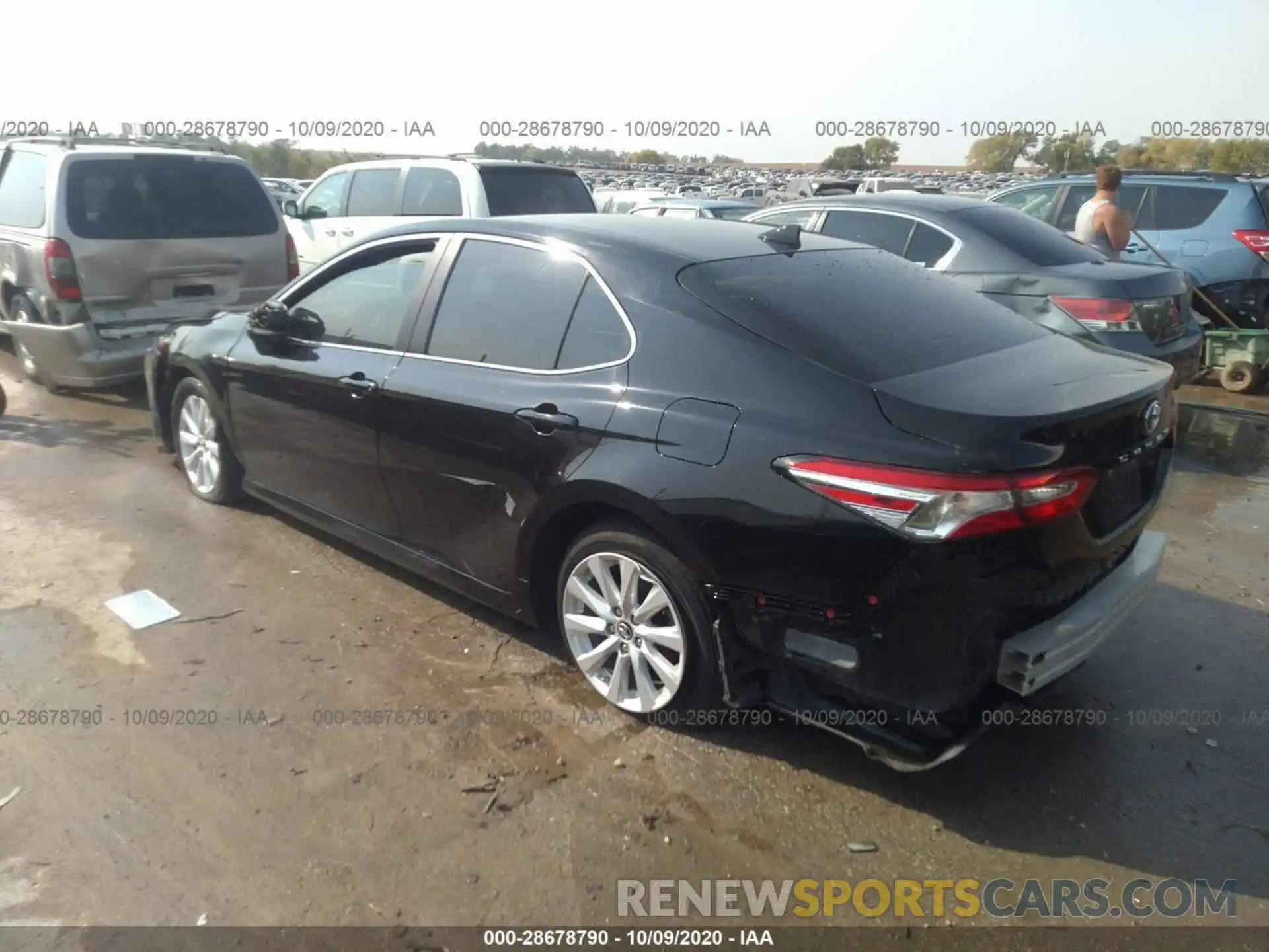 3 Фотография поврежденного автомобиля 4T1B11HKXKU162226 TOYOTA CAMRY 2019