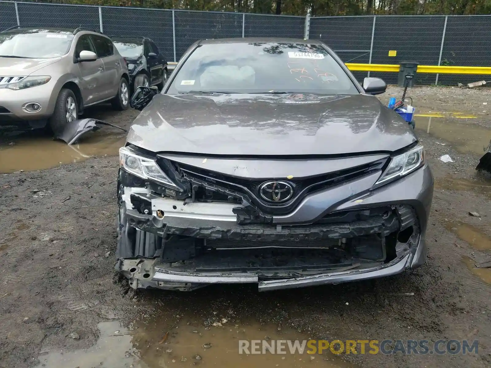 9 Photograph of a damaged car 4T1B11HKXKU162873 TOYOTA CAMRY 2019