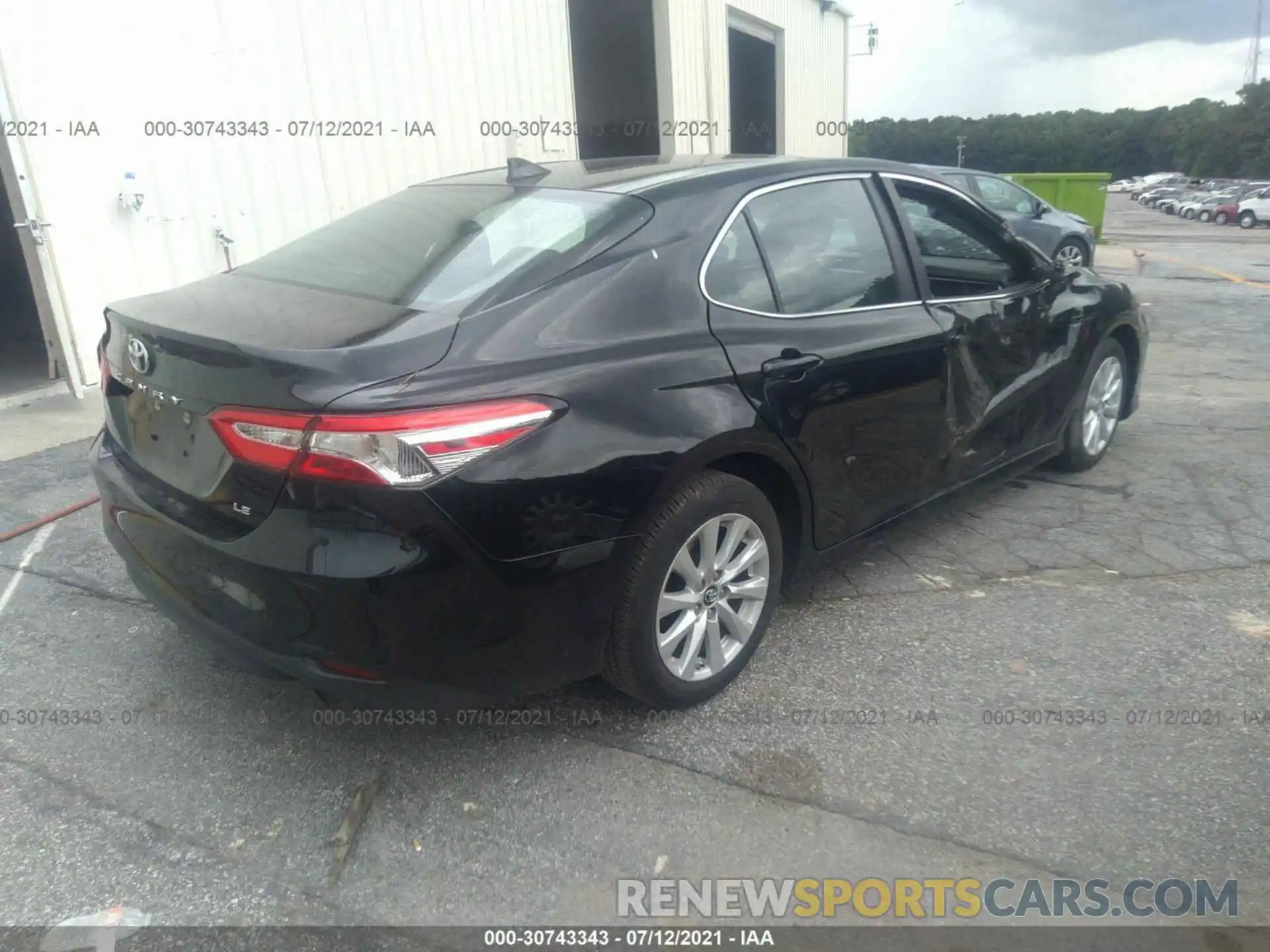 4 Photograph of a damaged car 4T1B11HKXKU164896 TOYOTA CAMRY 2019