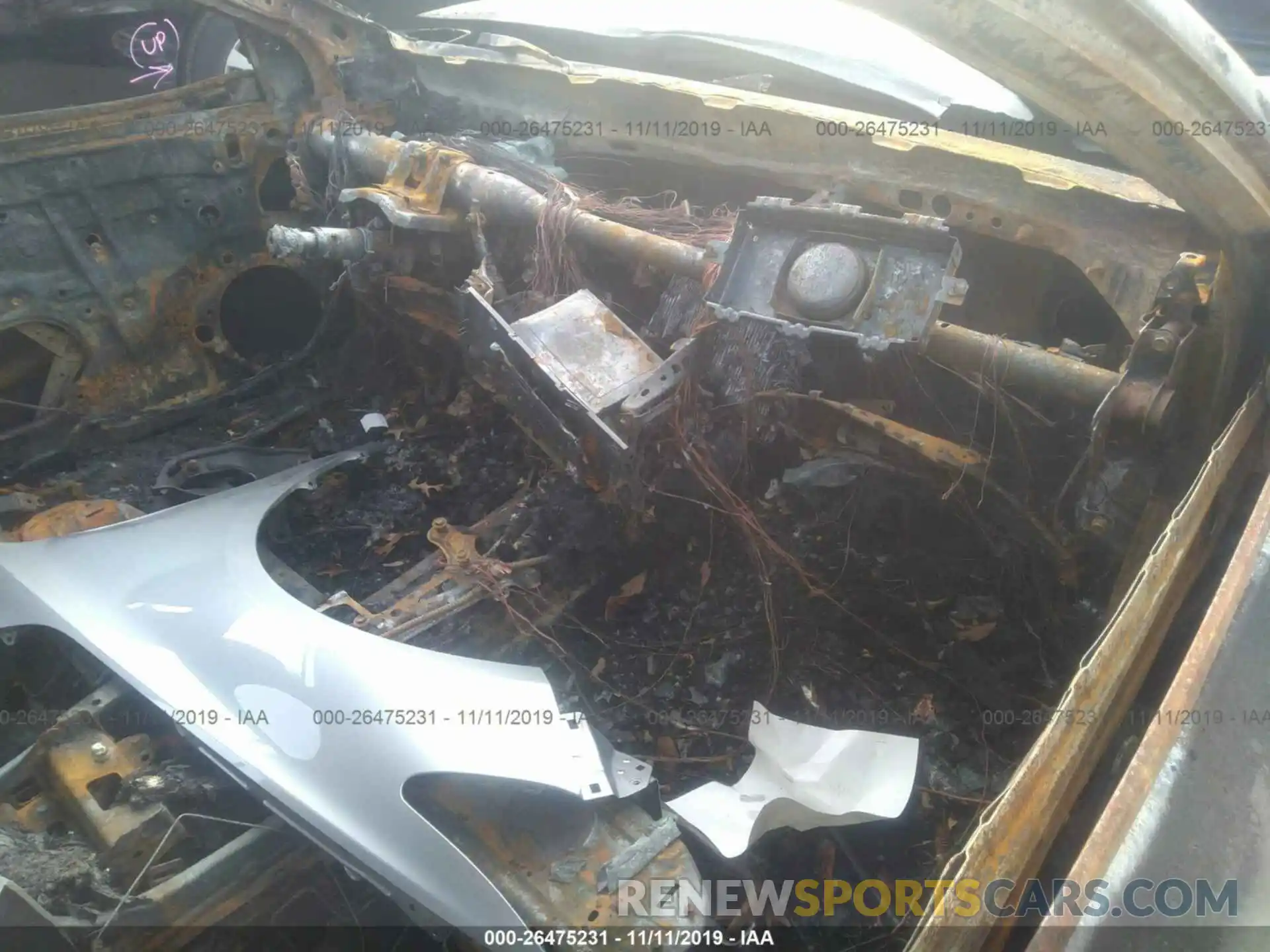 5 Photograph of a damaged car 4T1B11HKXKU165188 TOYOTA CAMRY 2019