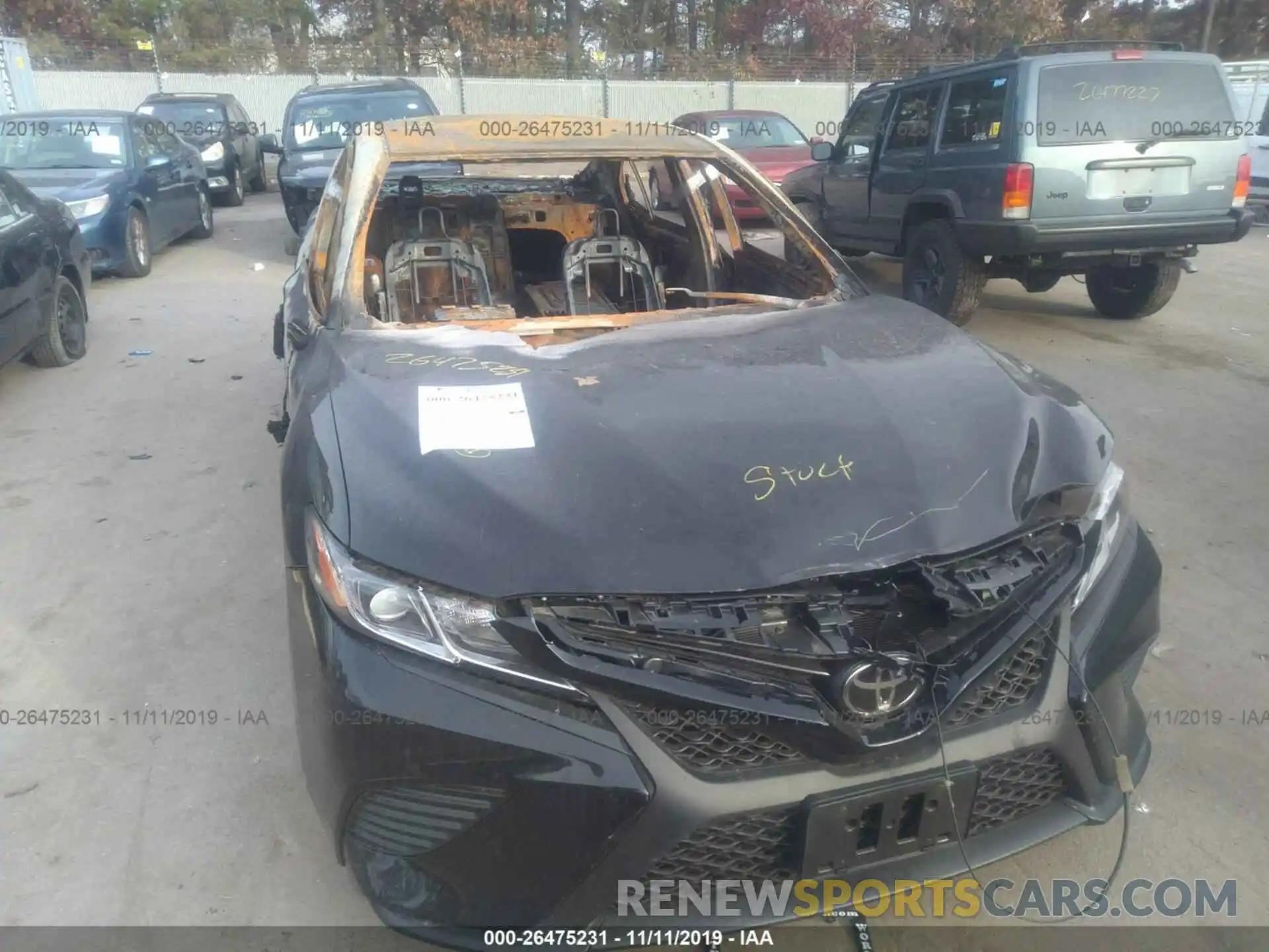 6 Photograph of a damaged car 4T1B11HKXKU165188 TOYOTA CAMRY 2019