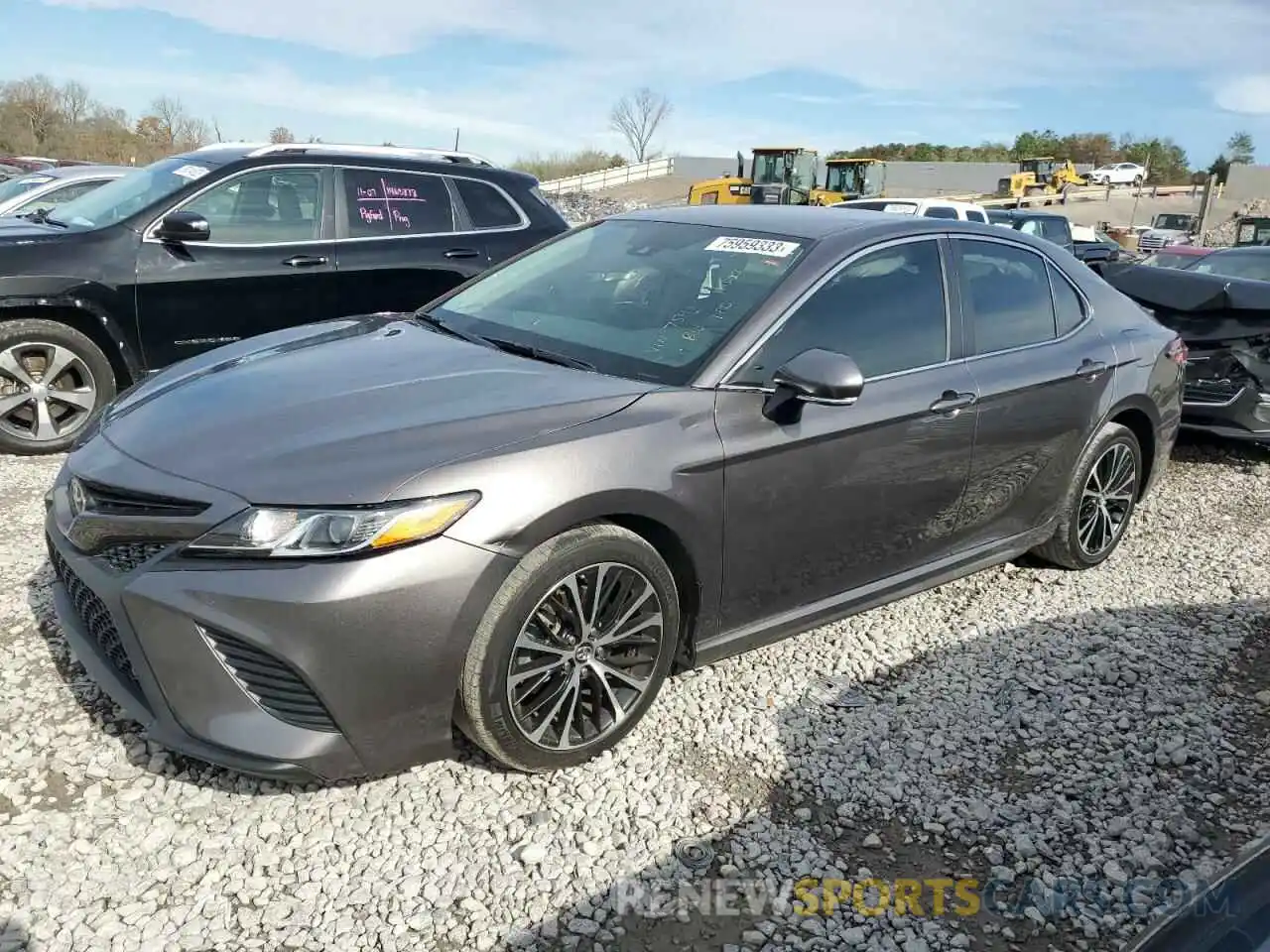 1 Photograph of a damaged car 4T1B11HKXKU167541 TOYOTA CAMRY 2019