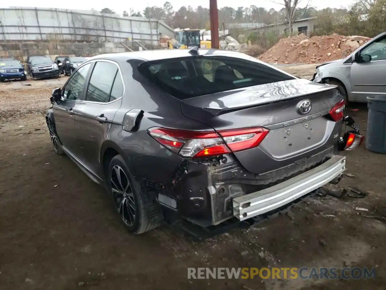 3 Photograph of a damaged car 4T1B11HKXKU167927 TOYOTA CAMRY 2019