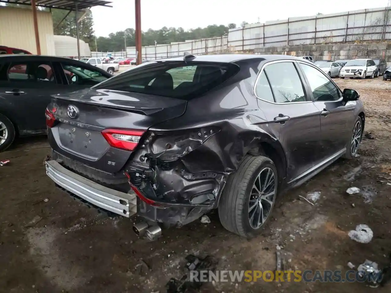 4 Photograph of a damaged car 4T1B11HKXKU167927 TOYOTA CAMRY 2019