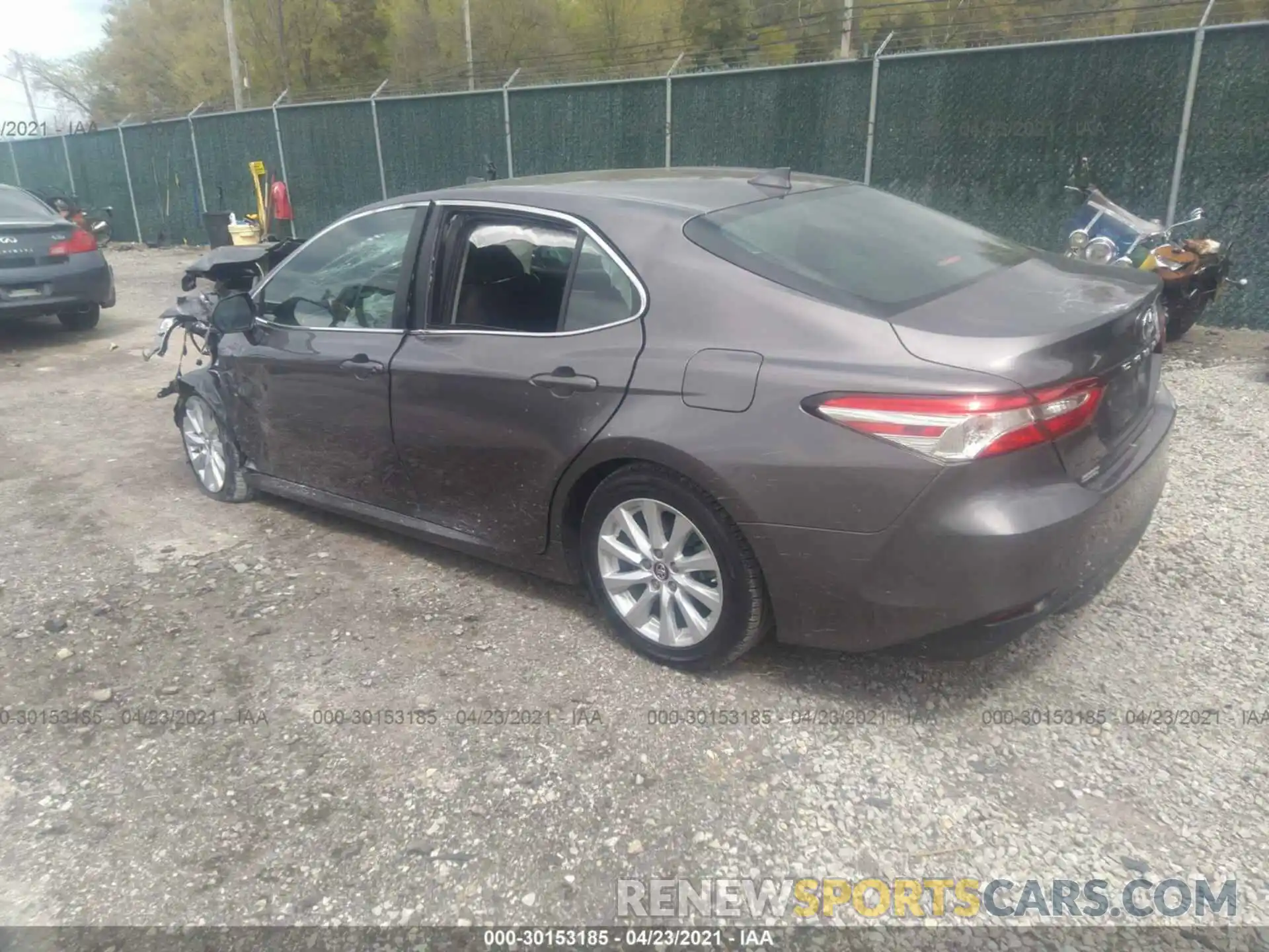 3 Photograph of a damaged car 4T1B11HKXKU168026 TOYOTA CAMRY 2019