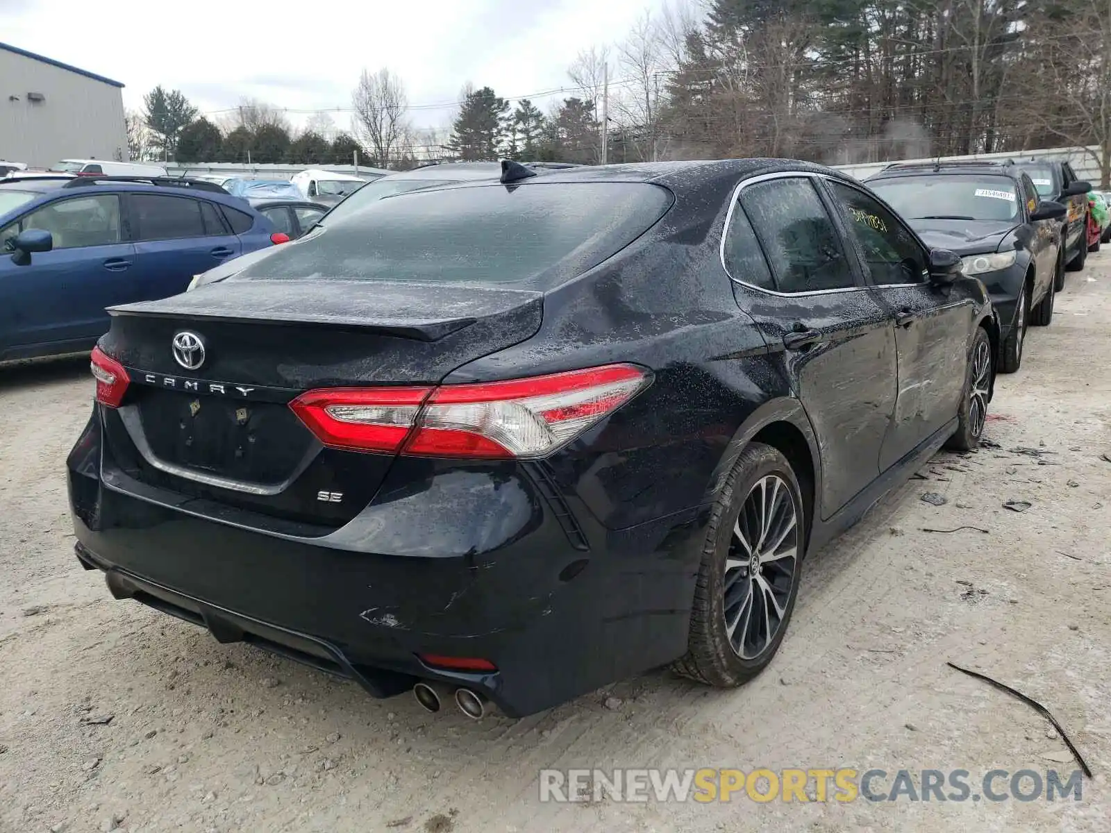 4 Photograph of a damaged car 4T1B11HKXKU168771 TOYOTA CAMRY 2019