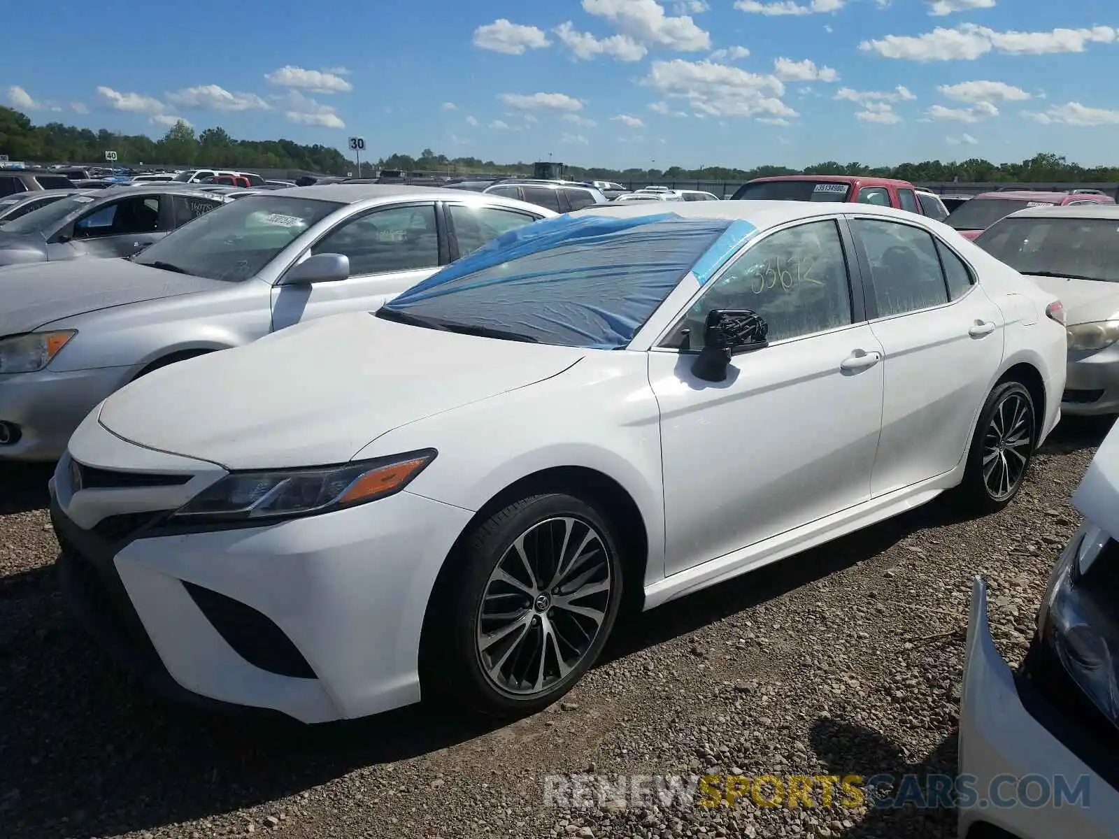 2 Photograph of a damaged car 4T1B11HKXKU169256 TOYOTA CAMRY 2019