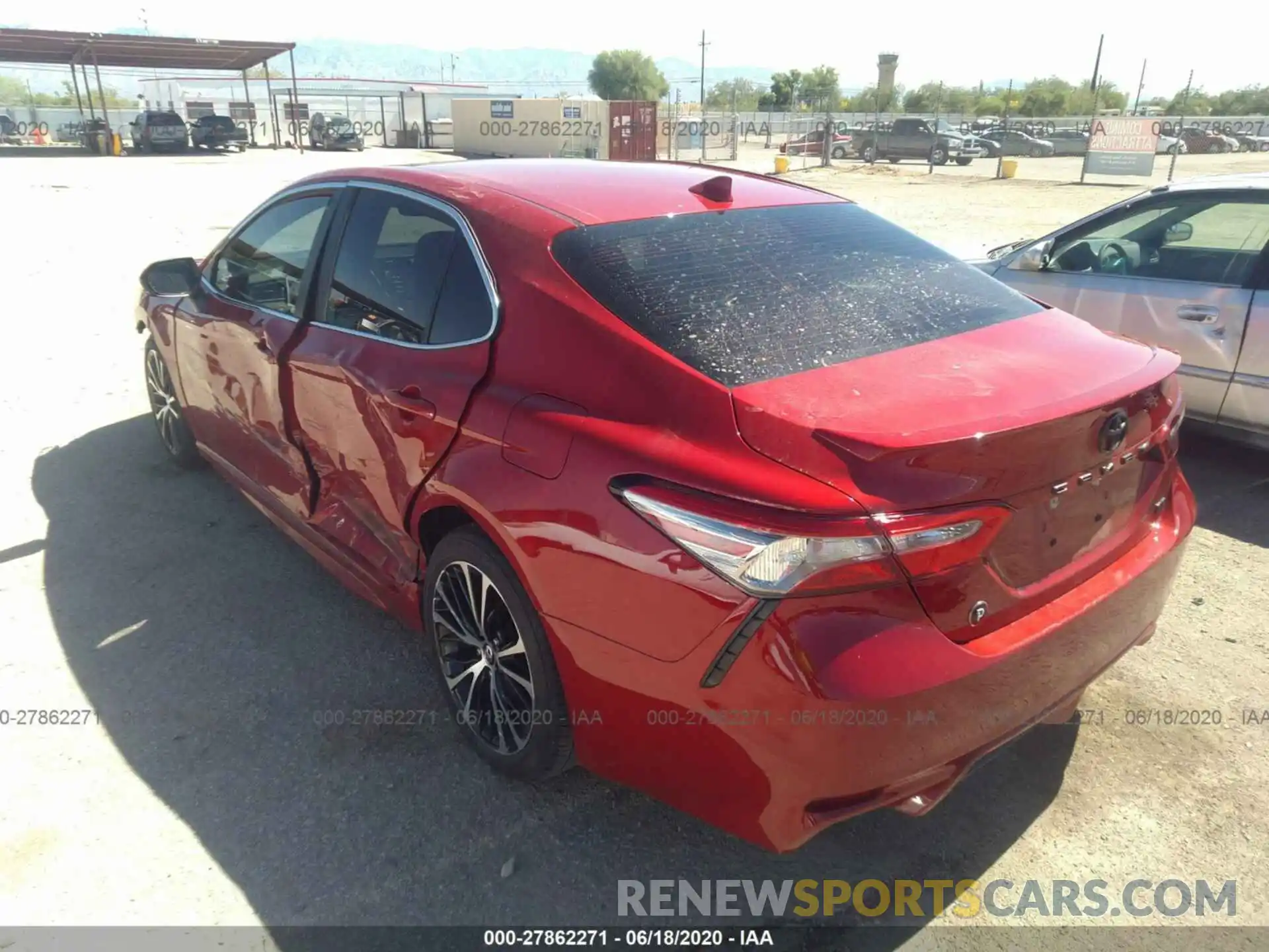 3 Photograph of a damaged car 4T1B11HKXKU169841 TOYOTA CAMRY 2019