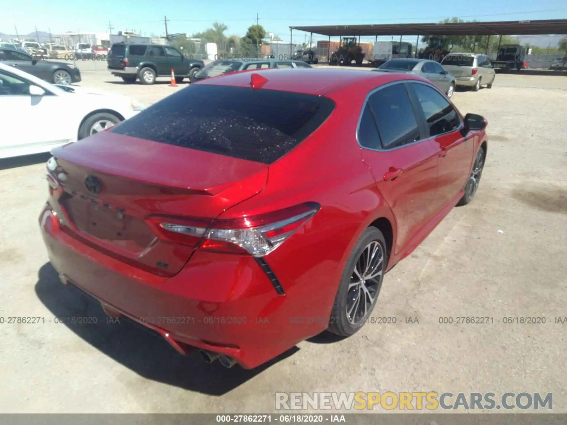 4 Photograph of a damaged car 4T1B11HKXKU169841 TOYOTA CAMRY 2019