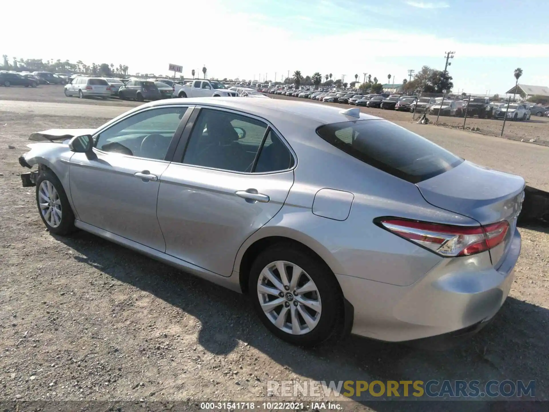 3 Photograph of a damaged car 4T1B11HKXKU171153 TOYOTA CAMRY 2019