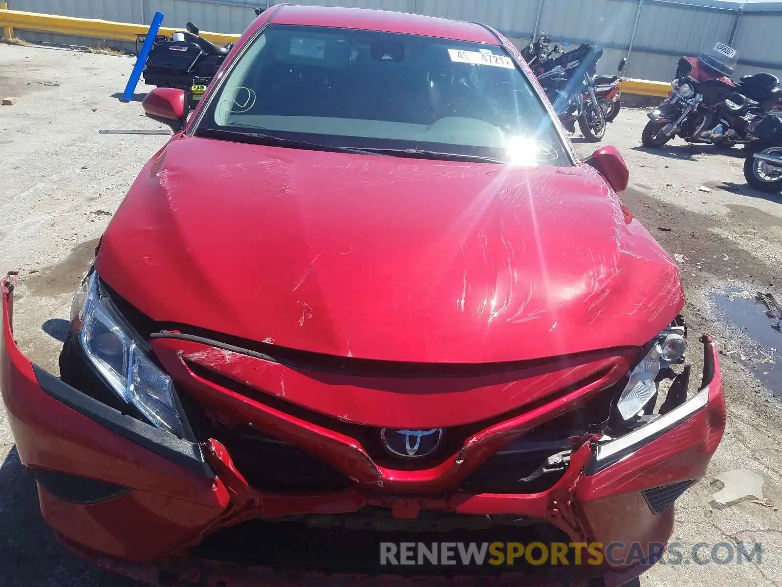 7 Photograph of a damaged car 4T1B11HKXKU171217 TOYOTA CAMRY 2019