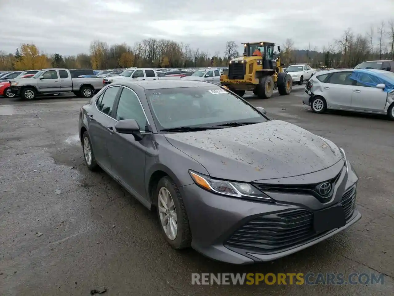 1 Photograph of a damaged car 4T1B11HKXKU171525 TOYOTA CAMRY 2019