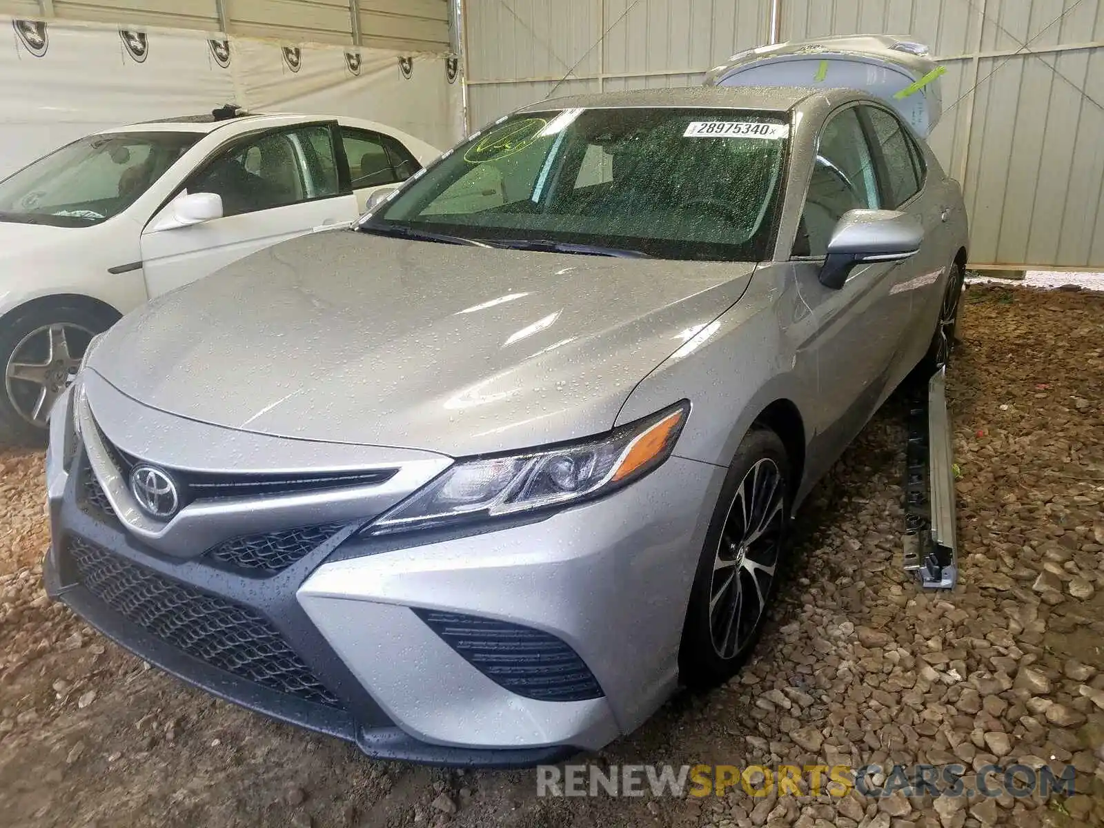 2 Photograph of a damaged car 4T1B11HKXKU173484 TOYOTA CAMRY 2019