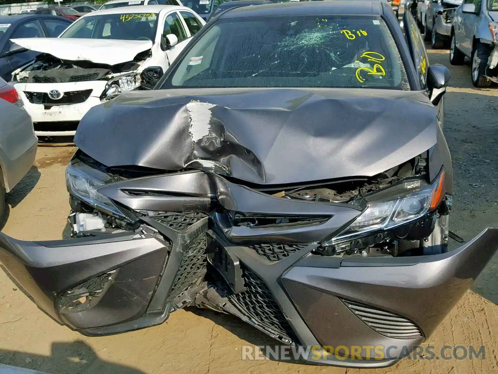 7 Photograph of a damaged car 4T1B11HKXKU173856 TOYOTA CAMRY 2019