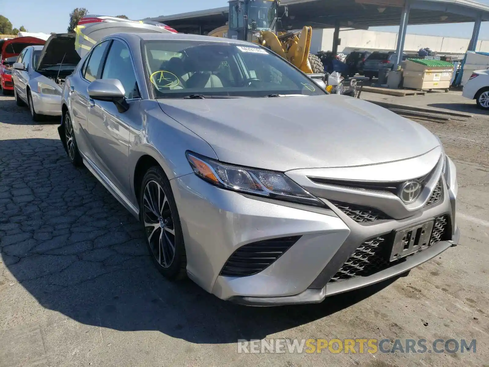 1 Photograph of a damaged car 4T1B11HKXKU174540 TOYOTA CAMRY 2019