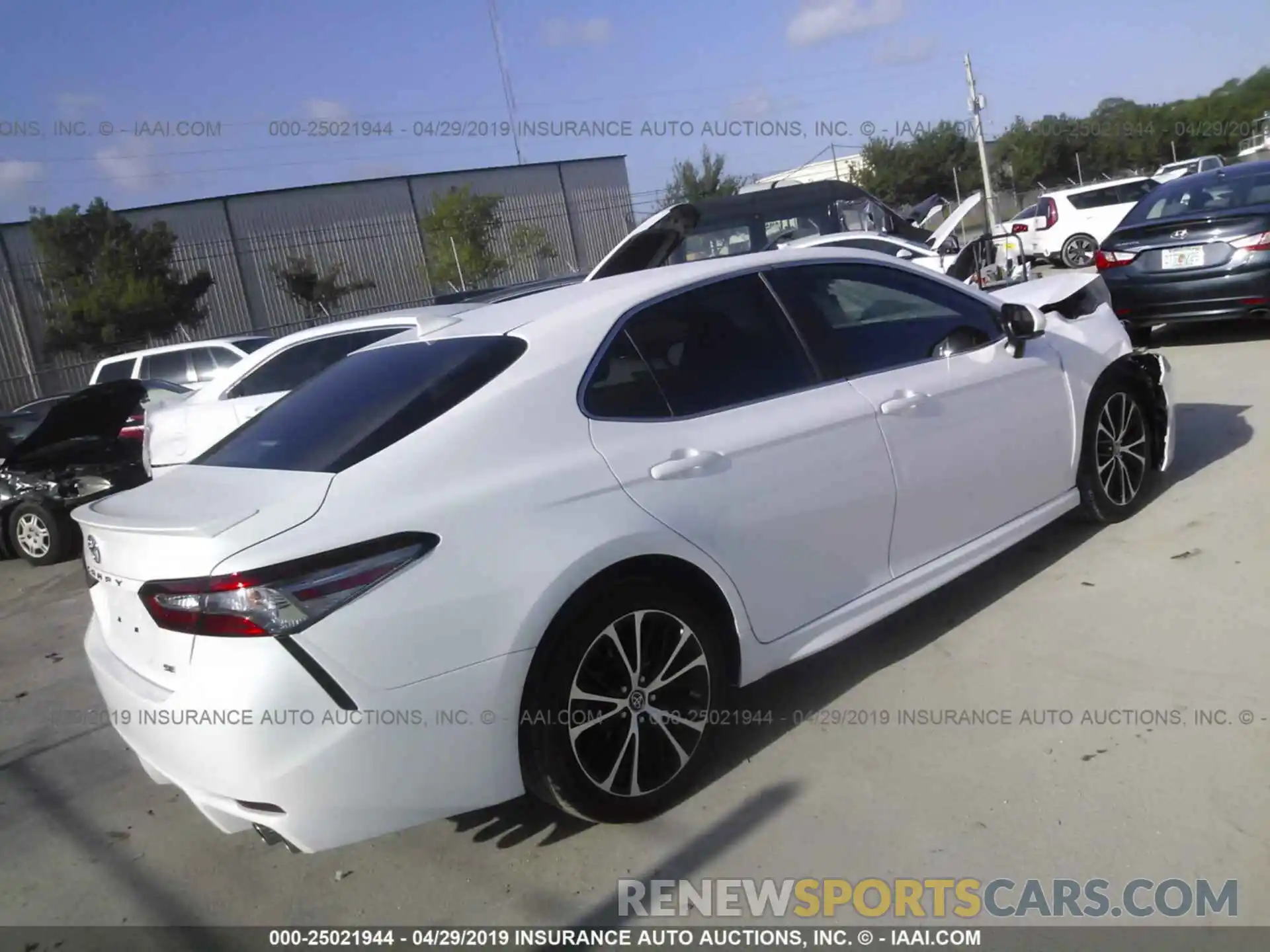 4 Photograph of a damaged car 4T1B11HKXKU174716 TOYOTA CAMRY 2019