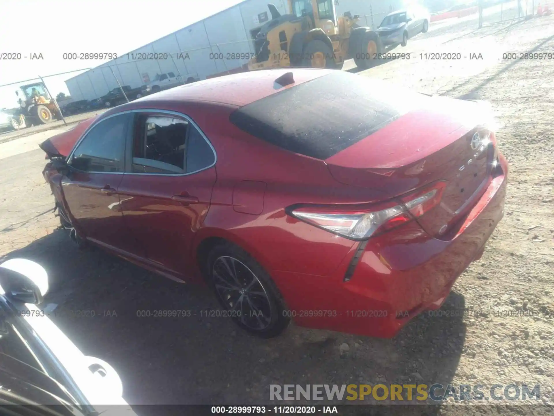 3 Photograph of a damaged car 4T1B11HKXKU175395 TOYOTA CAMRY 2019