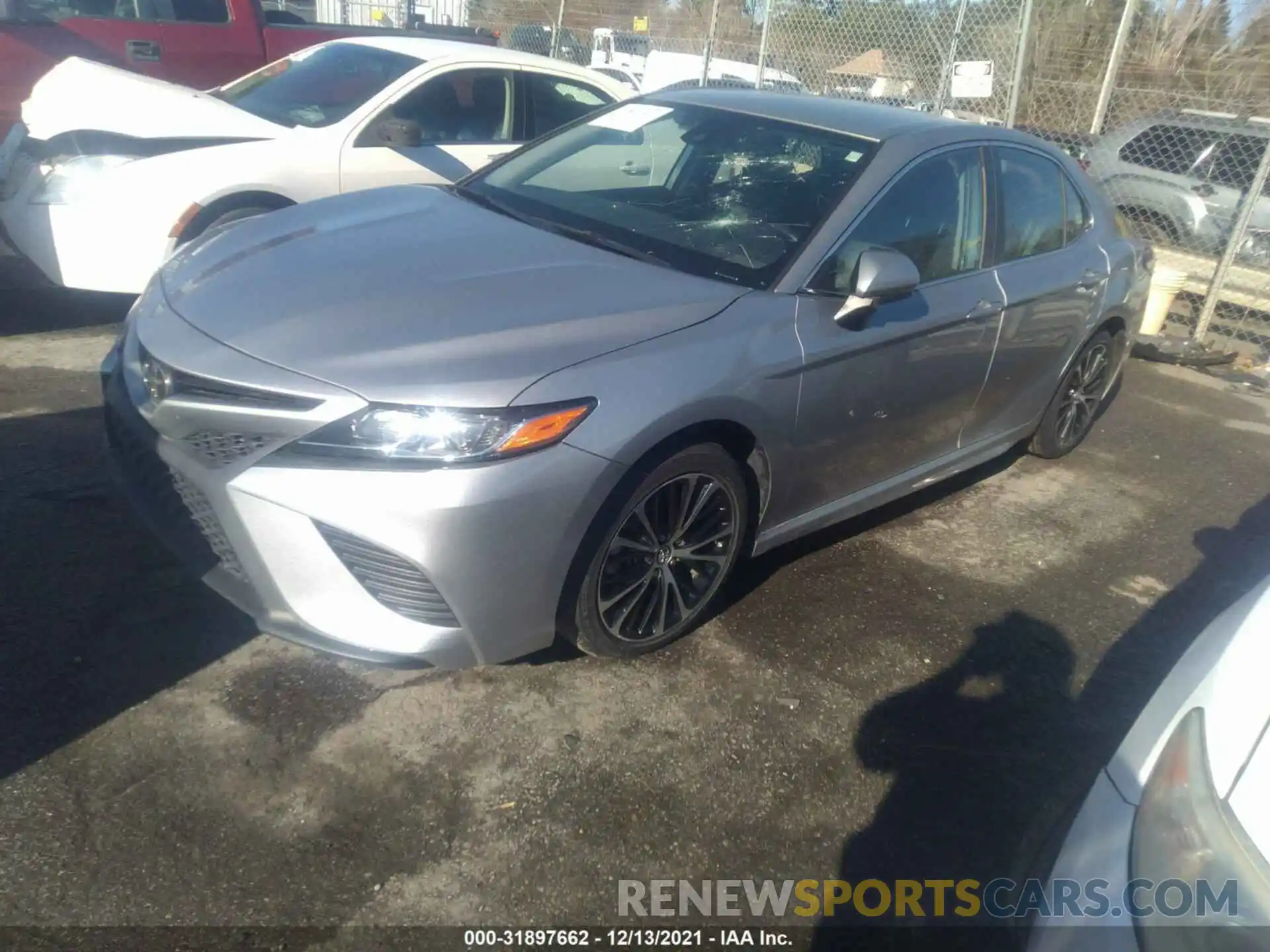 2 Photograph of a damaged car 4T1B11HKXKU176174 TOYOTA CAMRY 2019