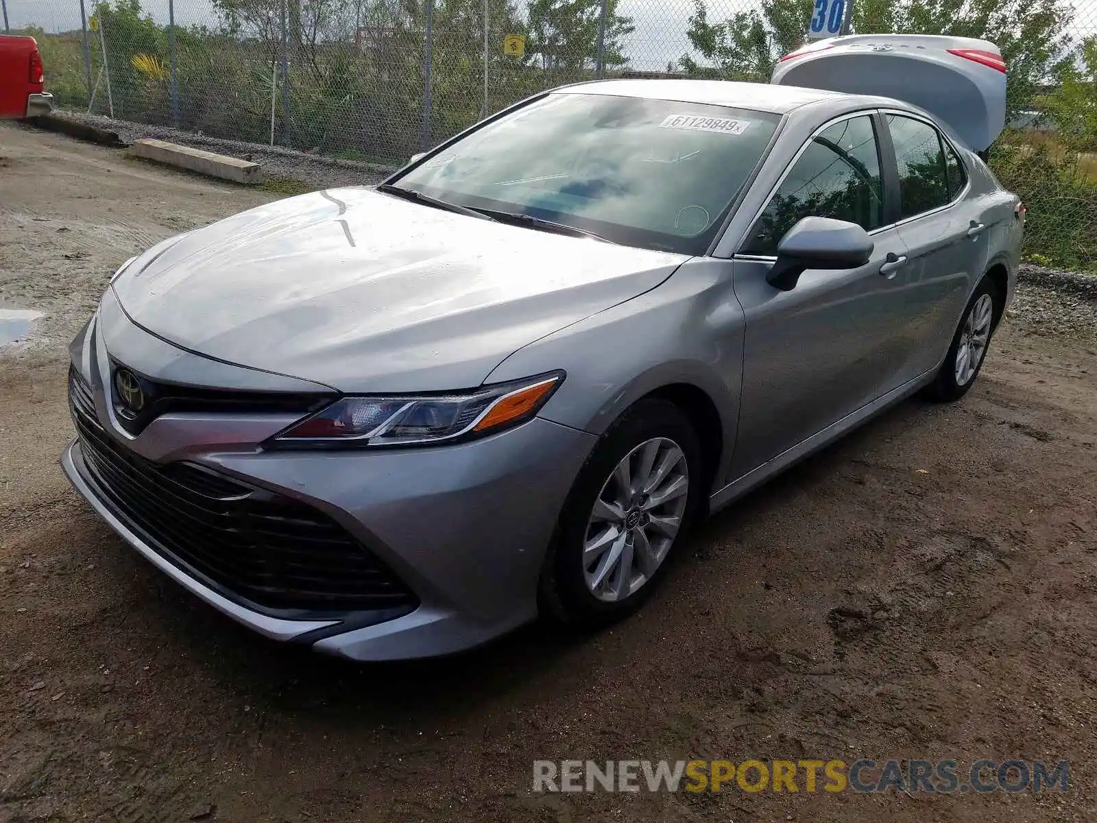 2 Photograph of a damaged car 4T1B11HKXKU176921 TOYOTA CAMRY 2019