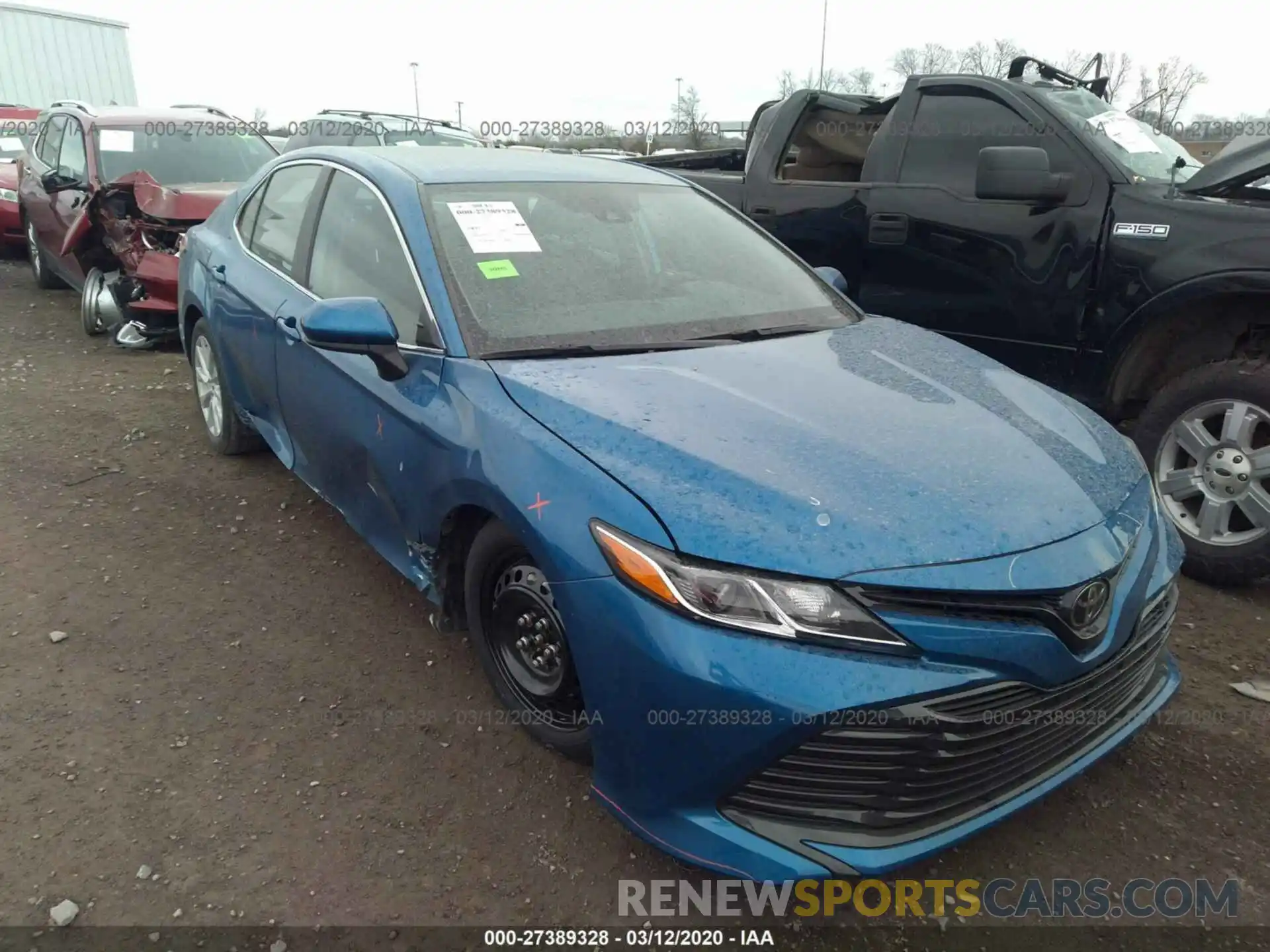 1 Фотография поврежденного автомобиля 4T1B11HKXKU177812 TOYOTA CAMRY 2019