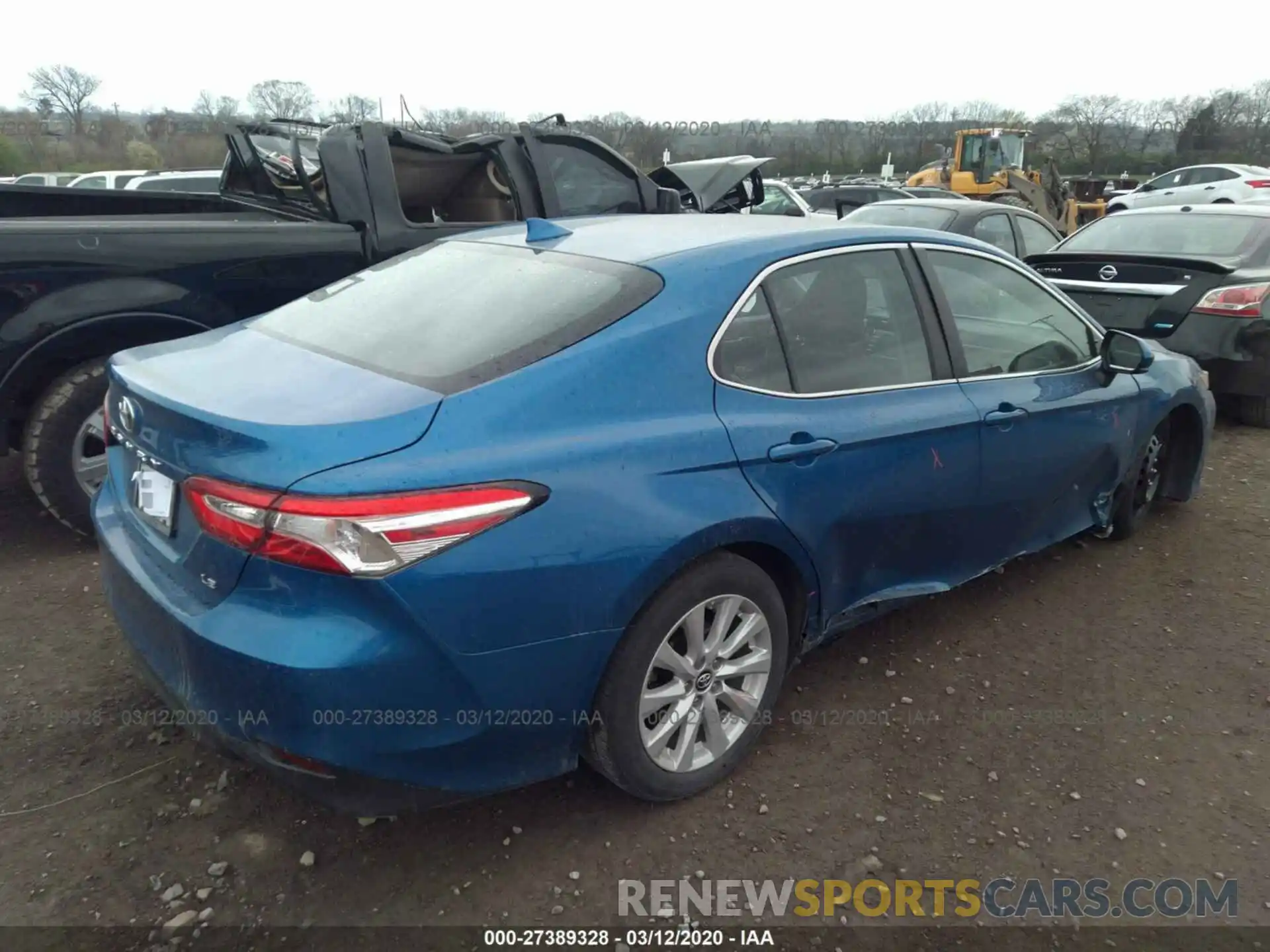 4 Photograph of a damaged car 4T1B11HKXKU177812 TOYOTA CAMRY 2019